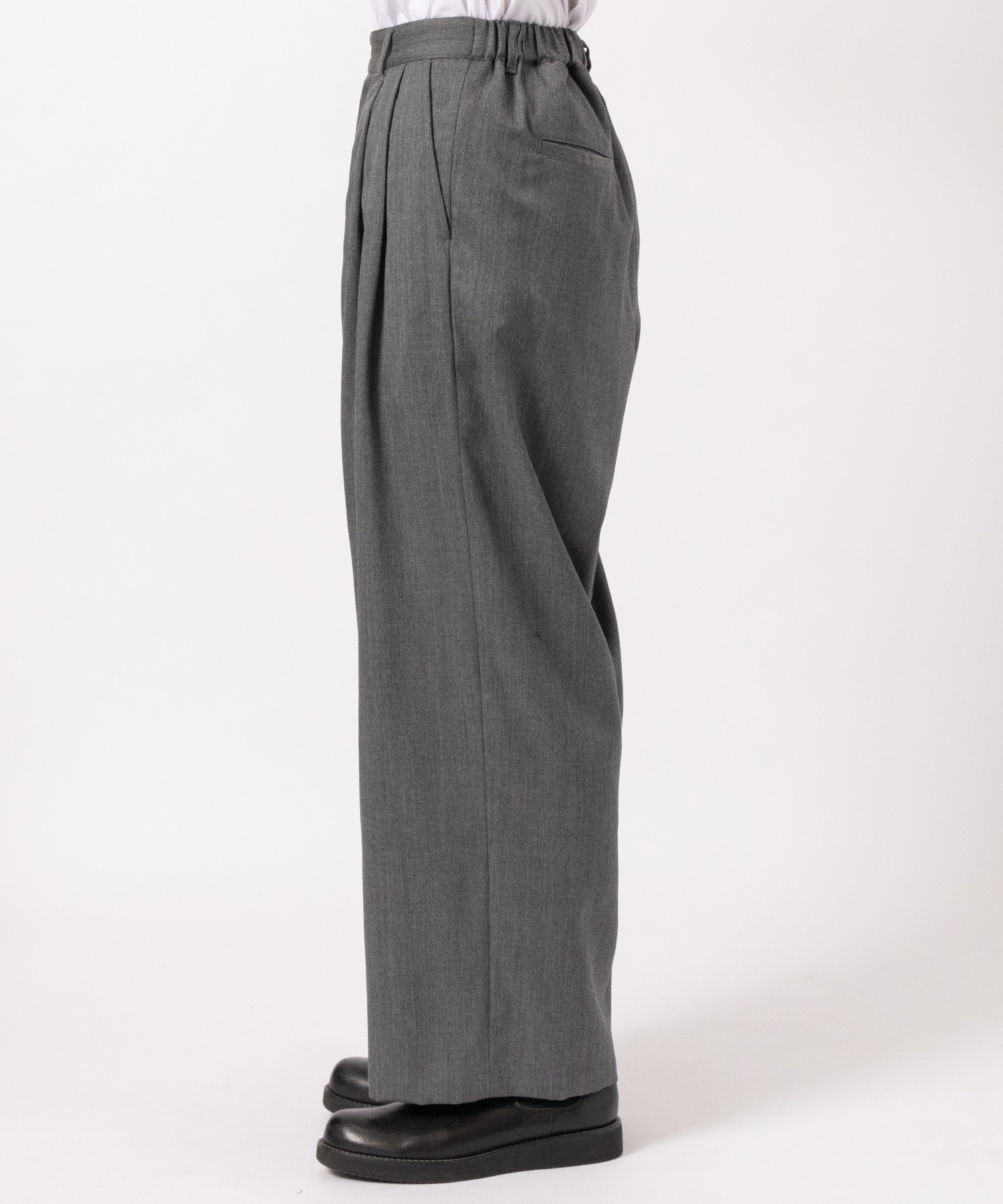 2TUCK WIDE EASY PANTS JUHA