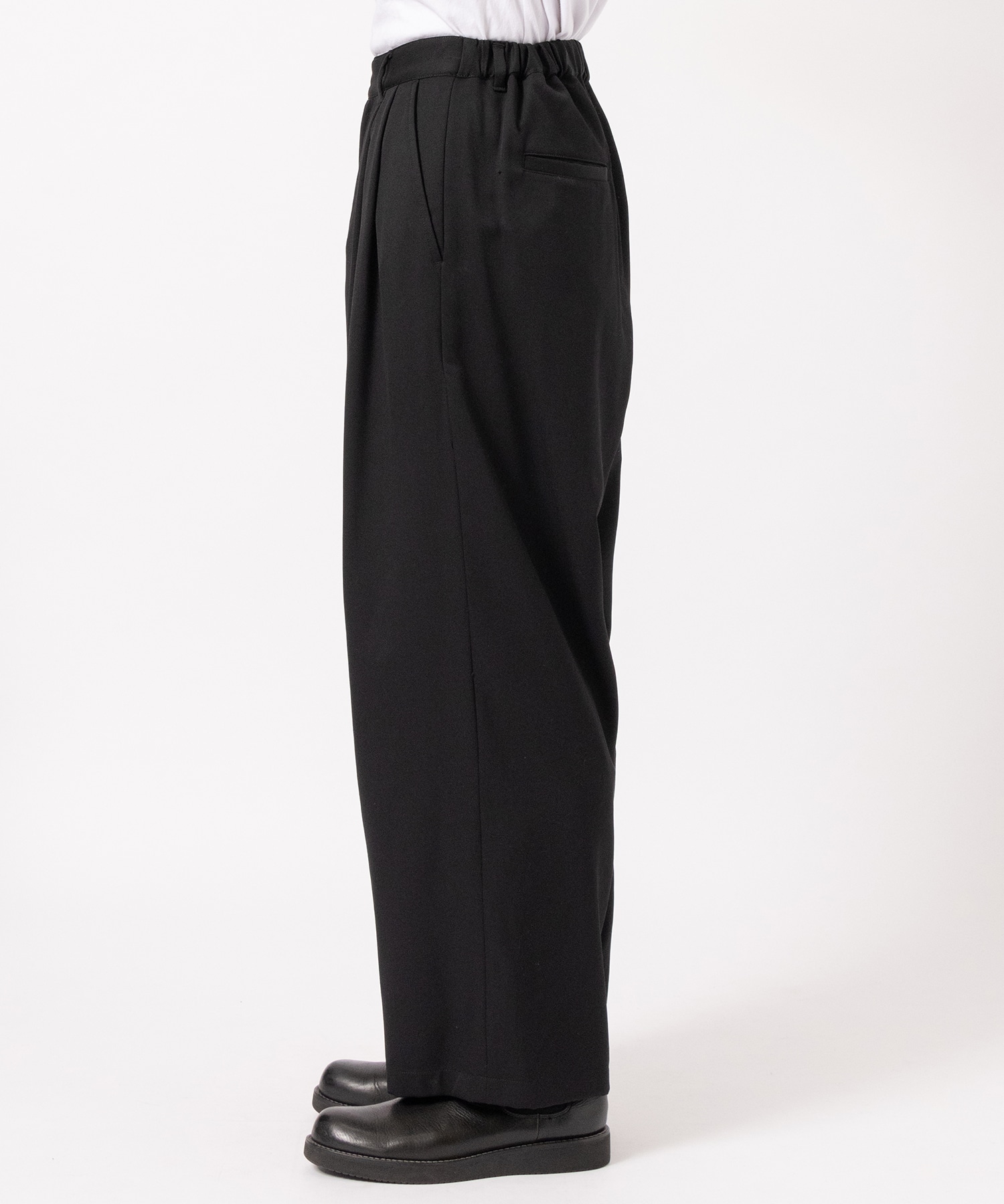 2TUCK WIDE EASY PANTS JUHA