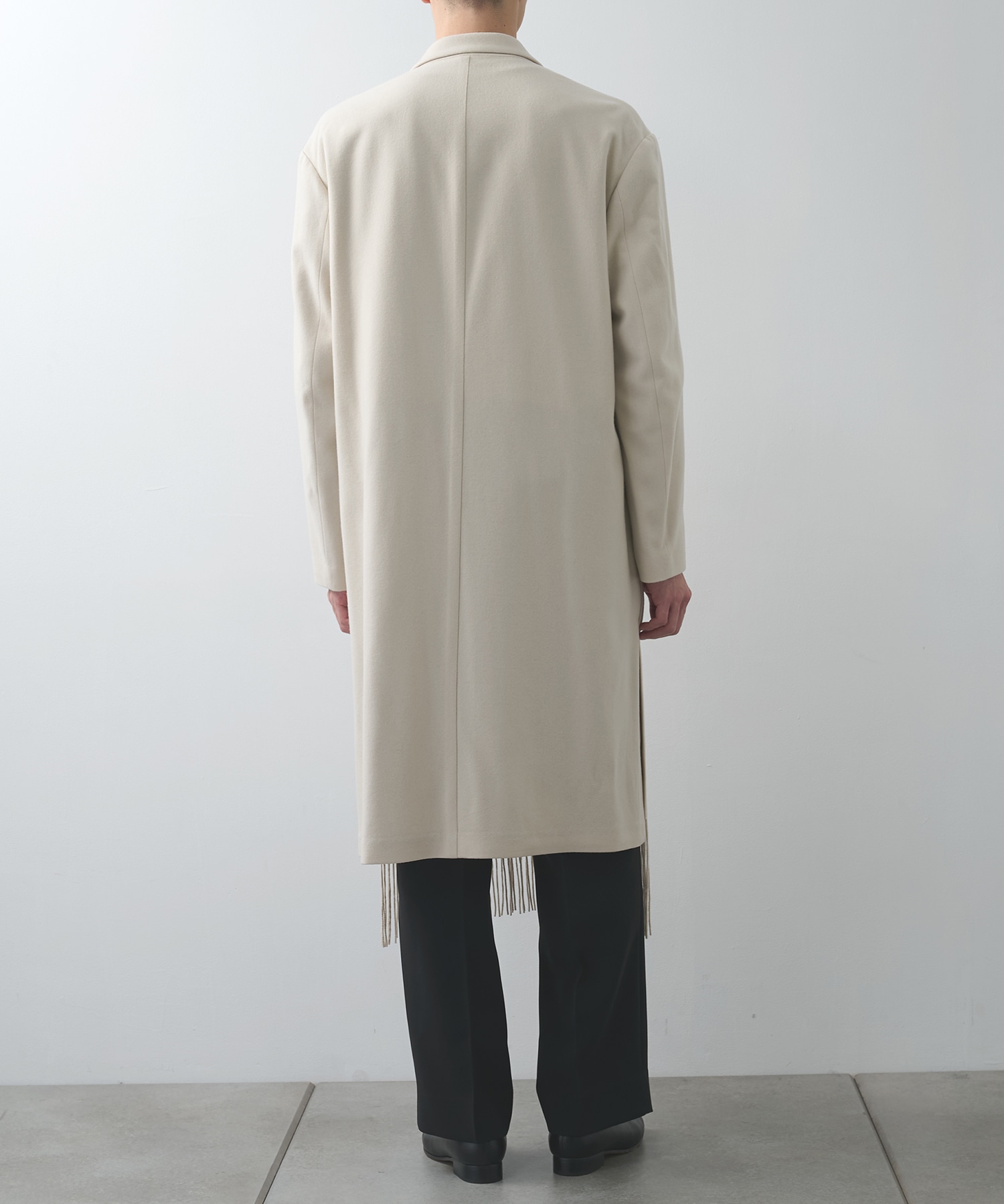 Side Slit Fringe Long JKT UJOH HOMME