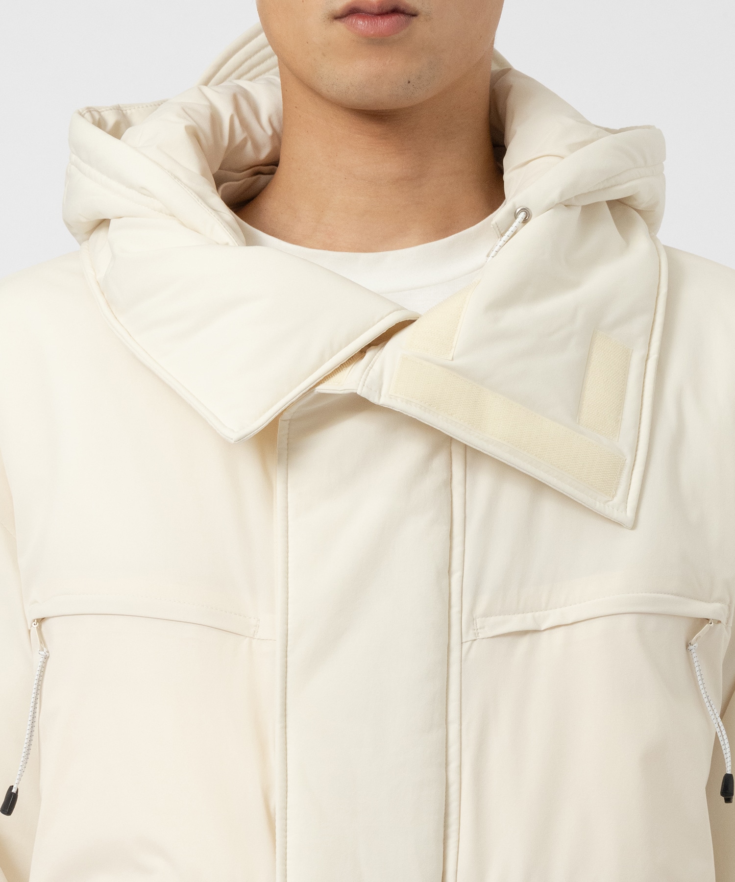 LIGHTWEIGHT FILLED HOODIE BLOUSON FACCIES