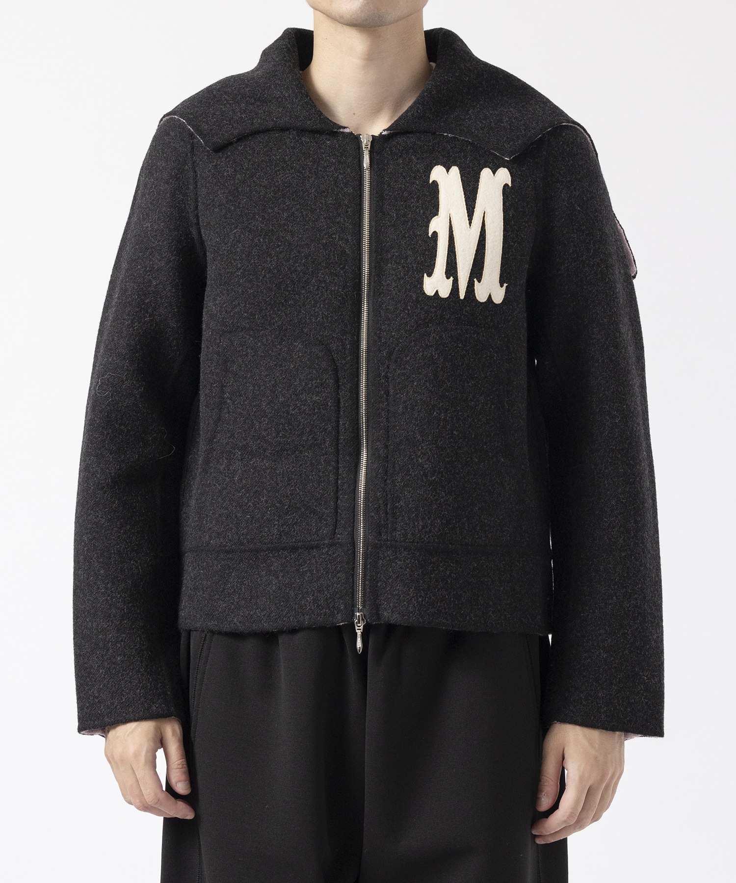 BAT COLLAR ZIP-UP JACKET MASU