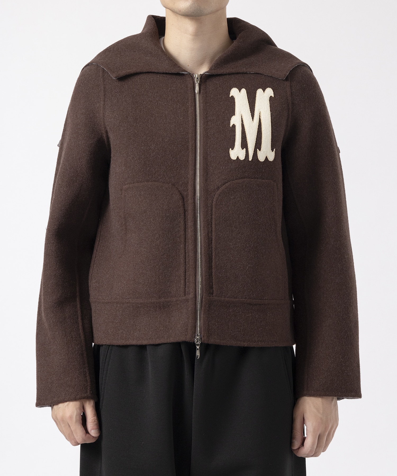 BAT COLLAR ZIP-UP JACKET MASU