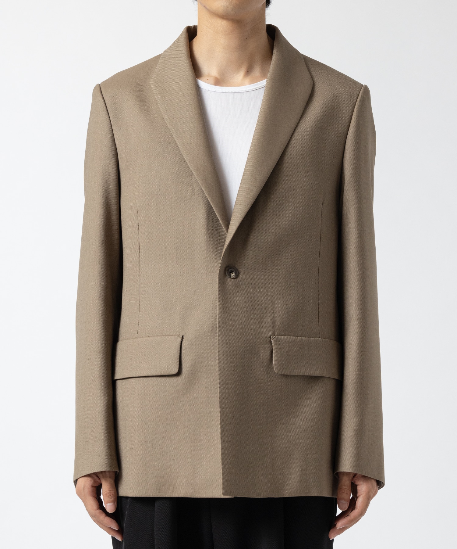 MODIFIED SHAWL COLLAR JACKET IRENISA