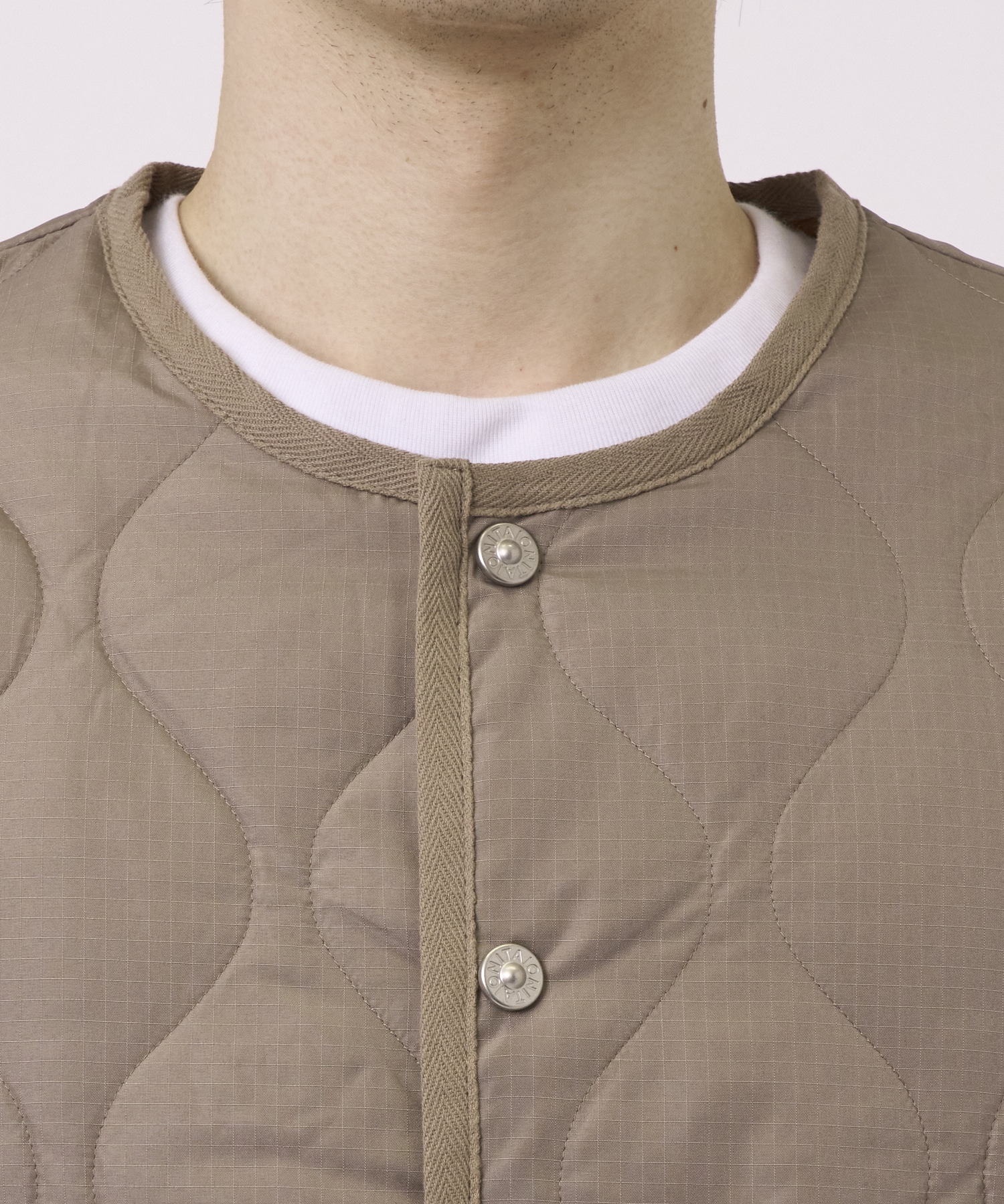 MILITARY CREW NECK DOWN JKT TAION/TAION EXTRA