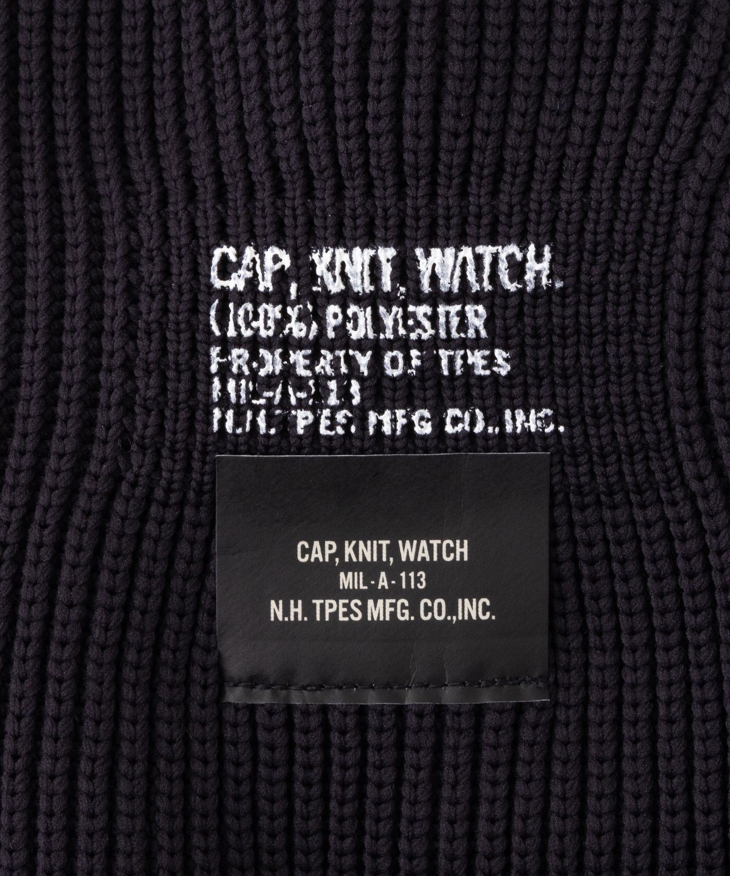 9242-AC02 KNIT CAP N.HOOLYWOOD