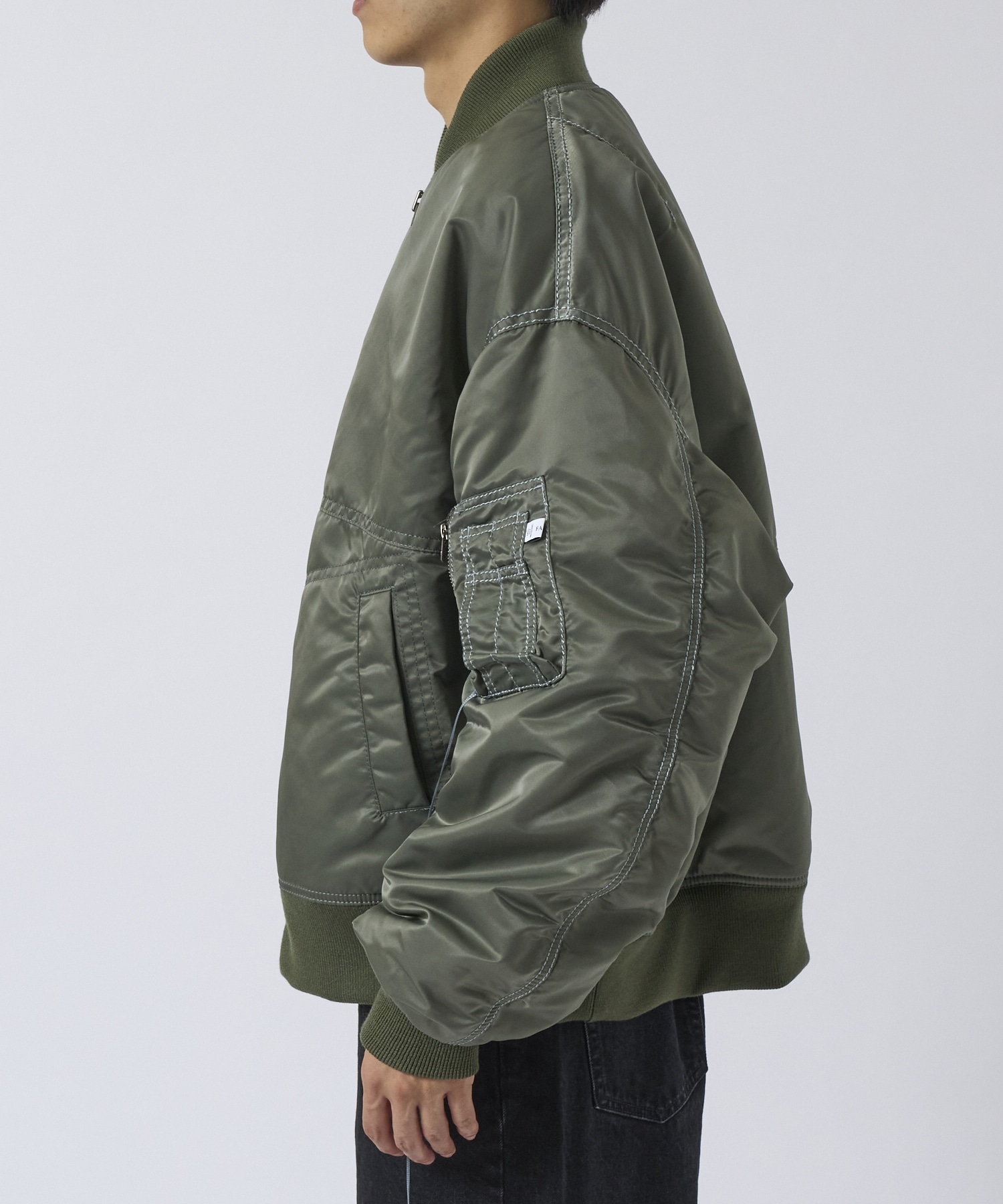 HEAVY STITCH MA-1 JACKET FACETASM