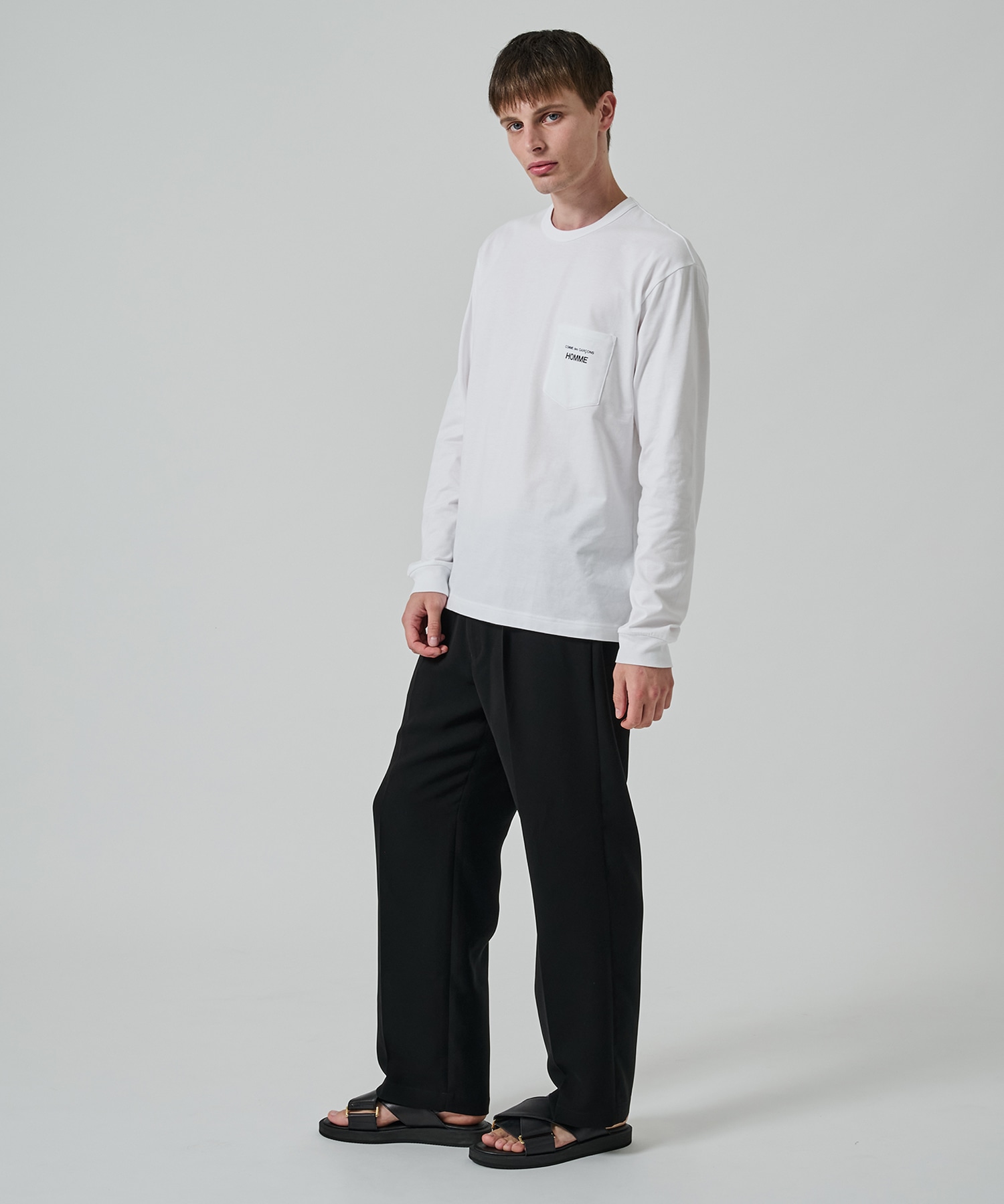 HO-T102-051 L/S tee COMME des GARCONS HOMME