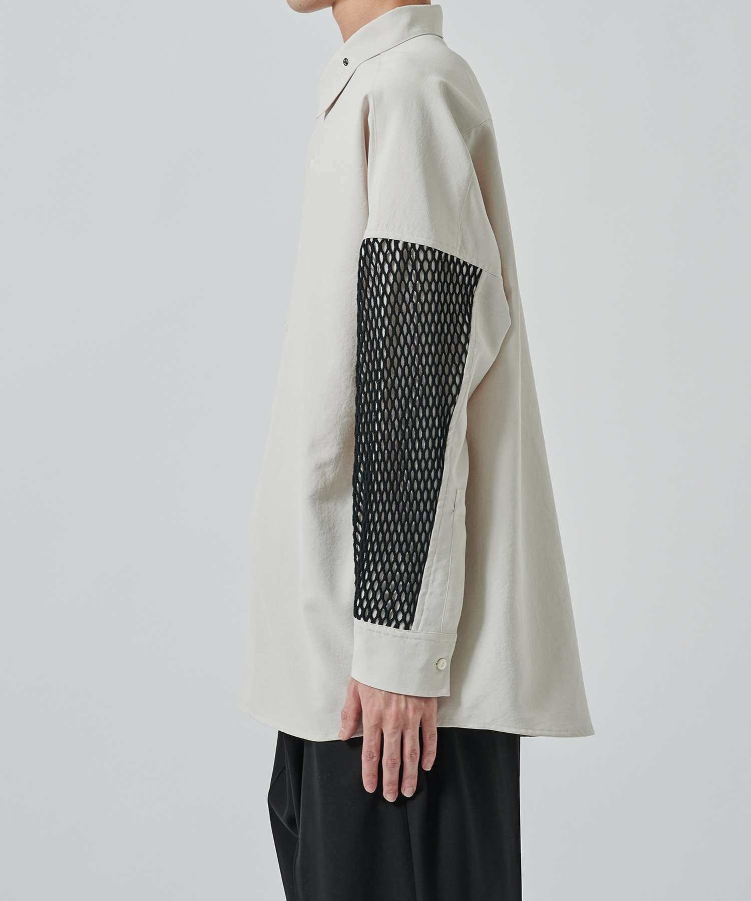 MESH SLEEVE SHIRTS SHAREEF