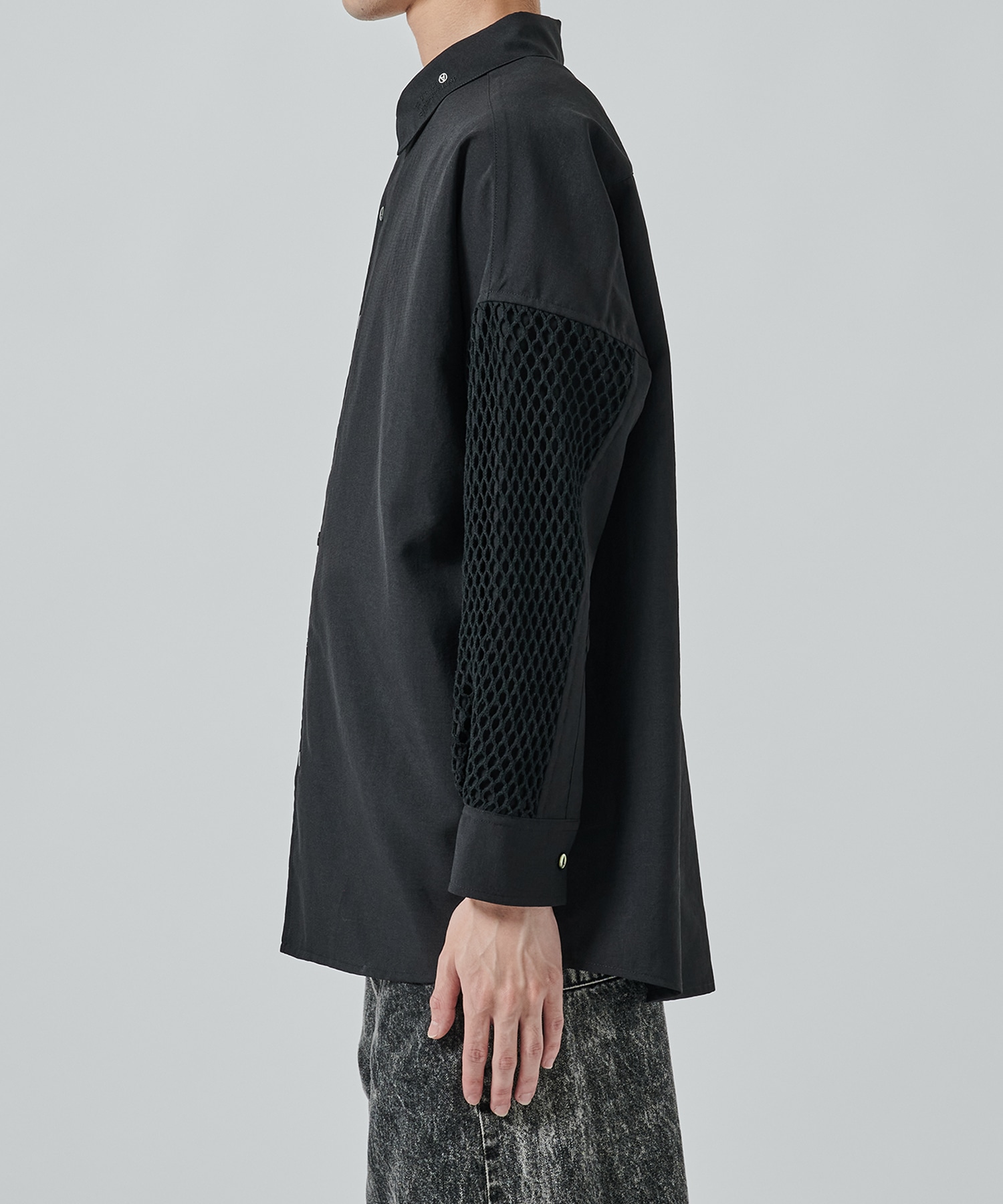MESH SLEEVE SHIRTS SHAREEF