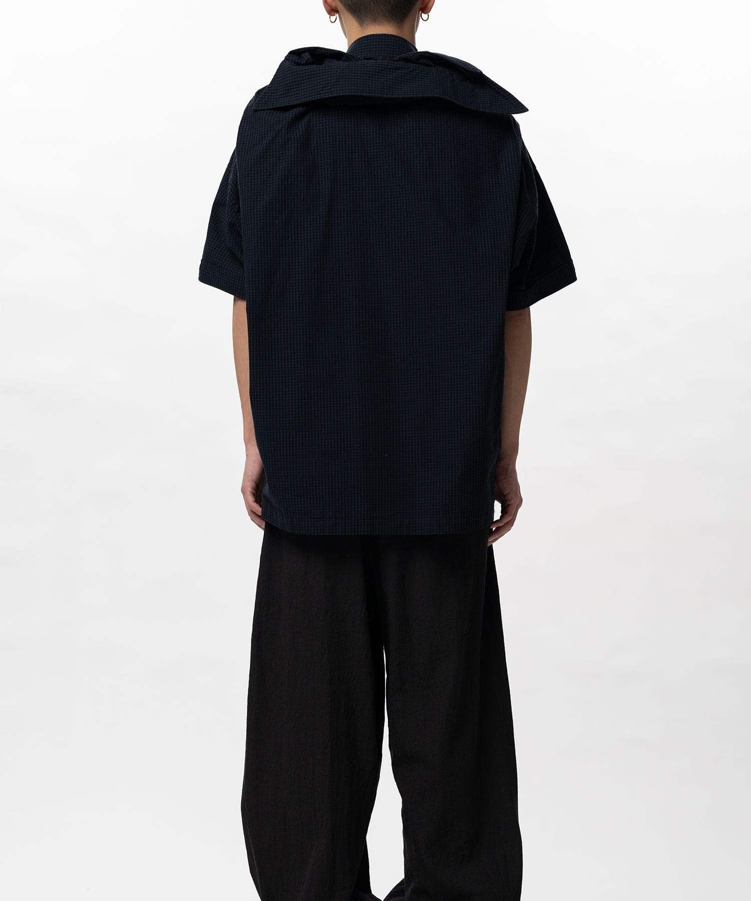 SHAWL LAYERED H/S SHIRTS Maison MIHARA YASUHIRO