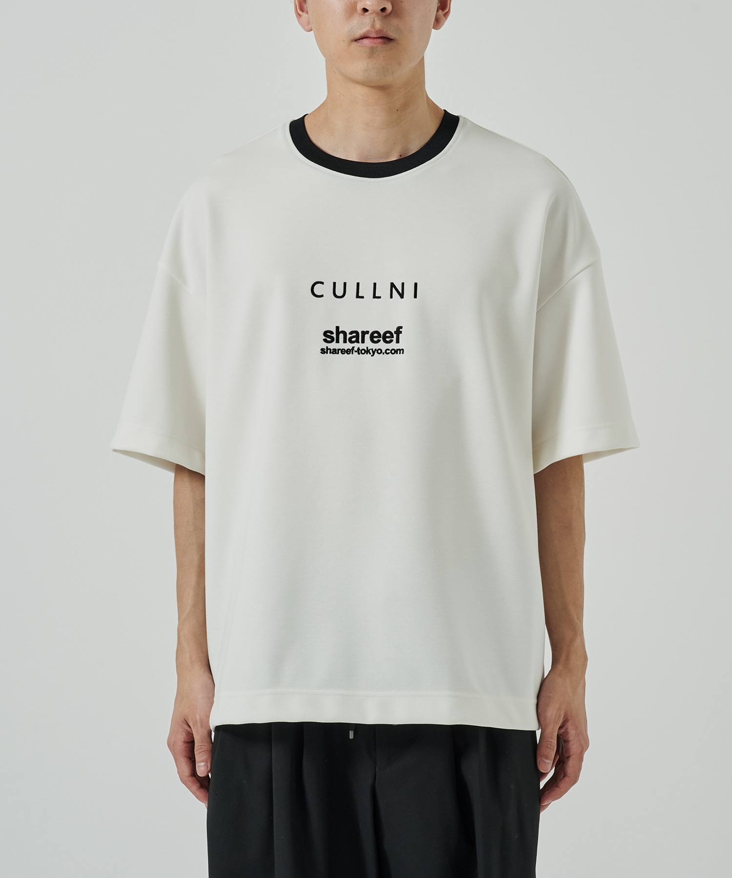 CULLNI ＆ shareef Logo Embroidery Pullover CULLNI