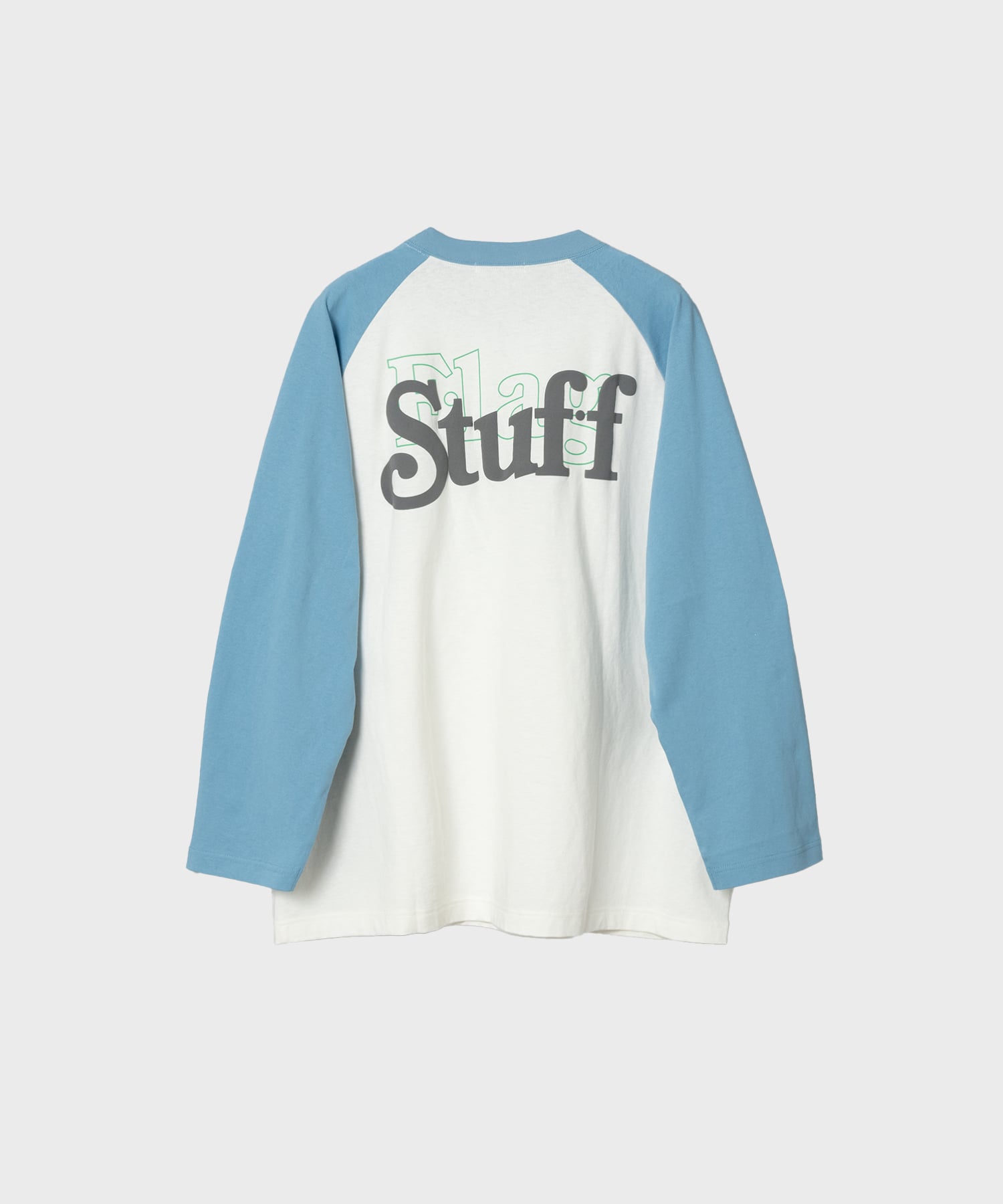 cover logo raglan tee F-LAGSTUF-F