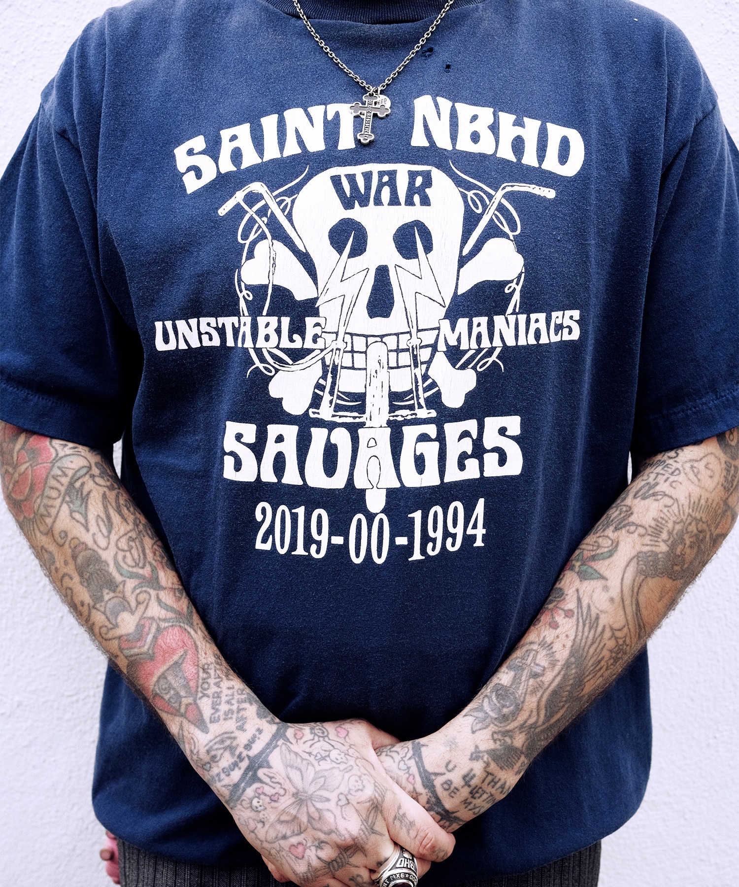 SM-HR8-0000-C71/NH_SS TEE /STHD.SAINTNBHD SAINT M××××××