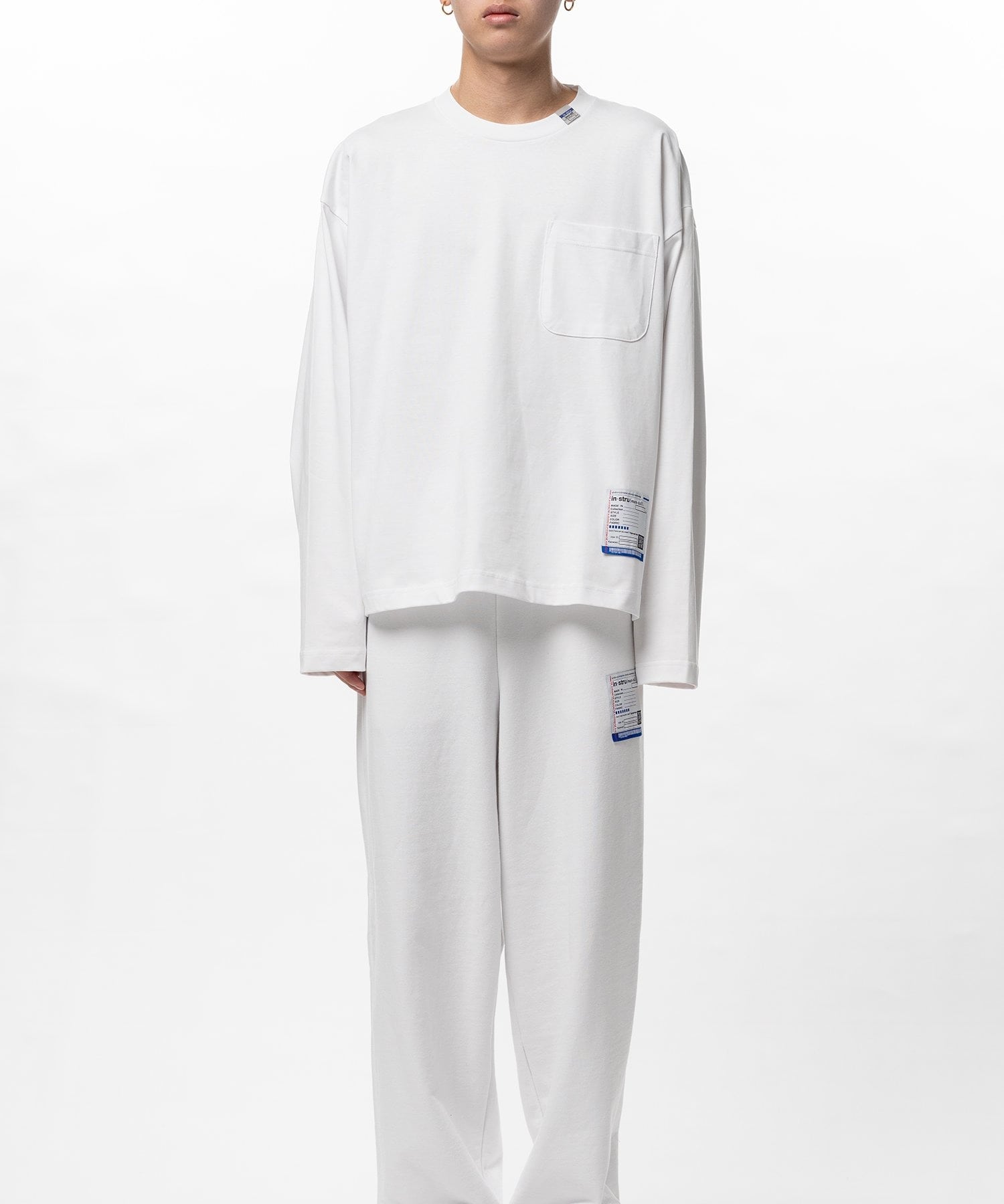 HEAVY WEIGHT JERSEY POCKET LS TEE in・stru(men-tal)