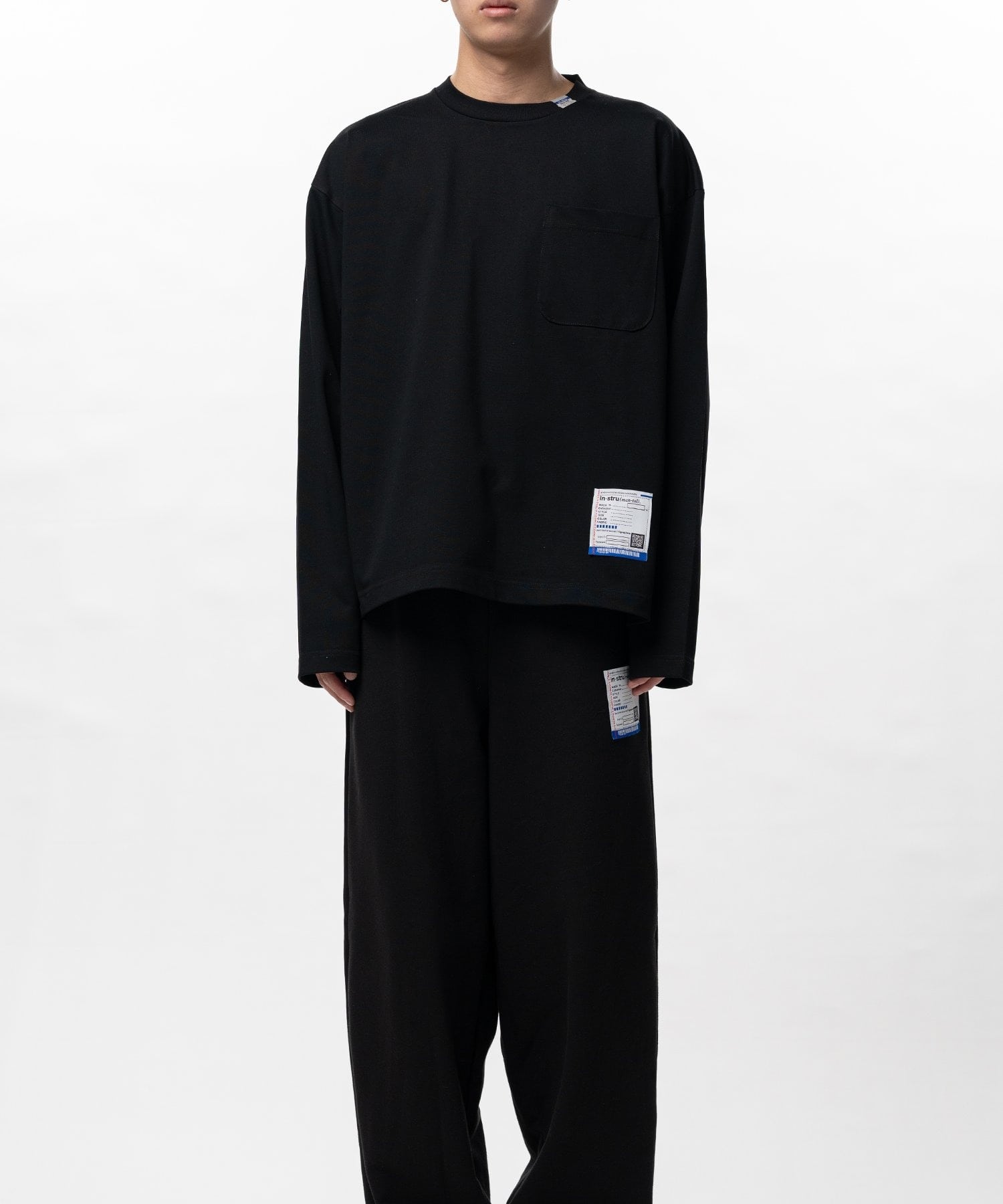 HEAVY WEIGHT JERSEY POCKET LS TEE in・stru(men-tal)