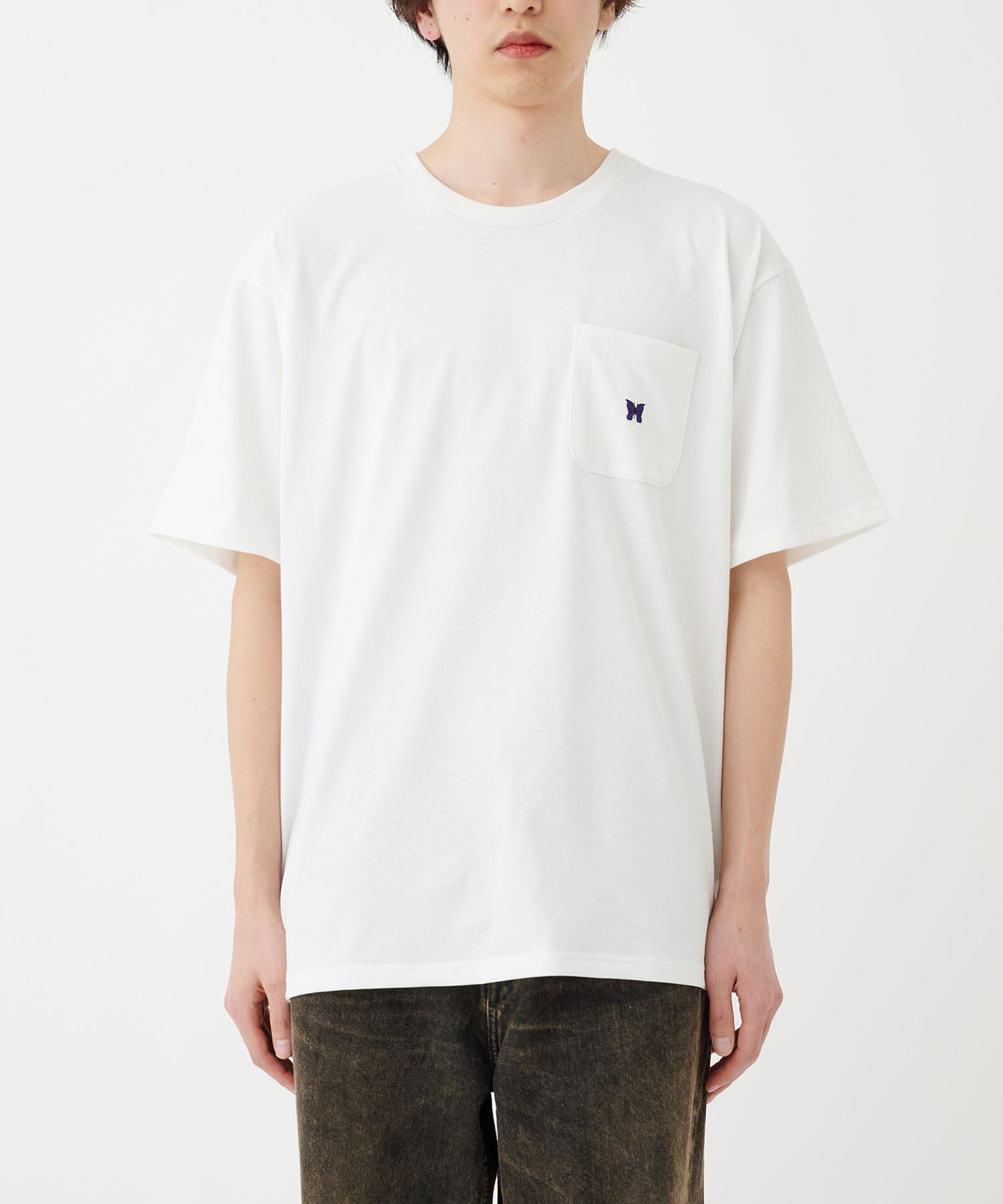 S/S Crew Neck Tee - Poly Jersey NEEDLES