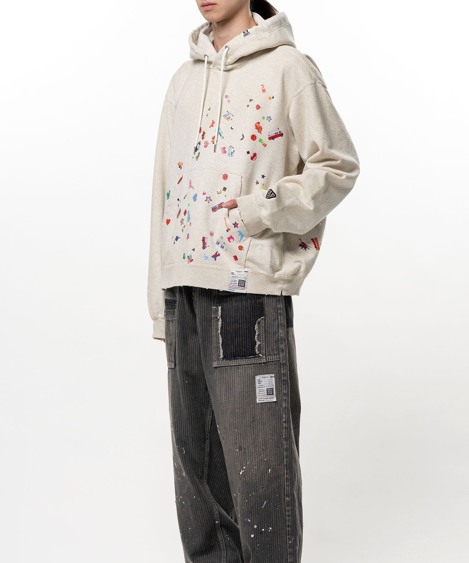 KIDS STICKER HOODIE Maison MIHARA YASUHIRO