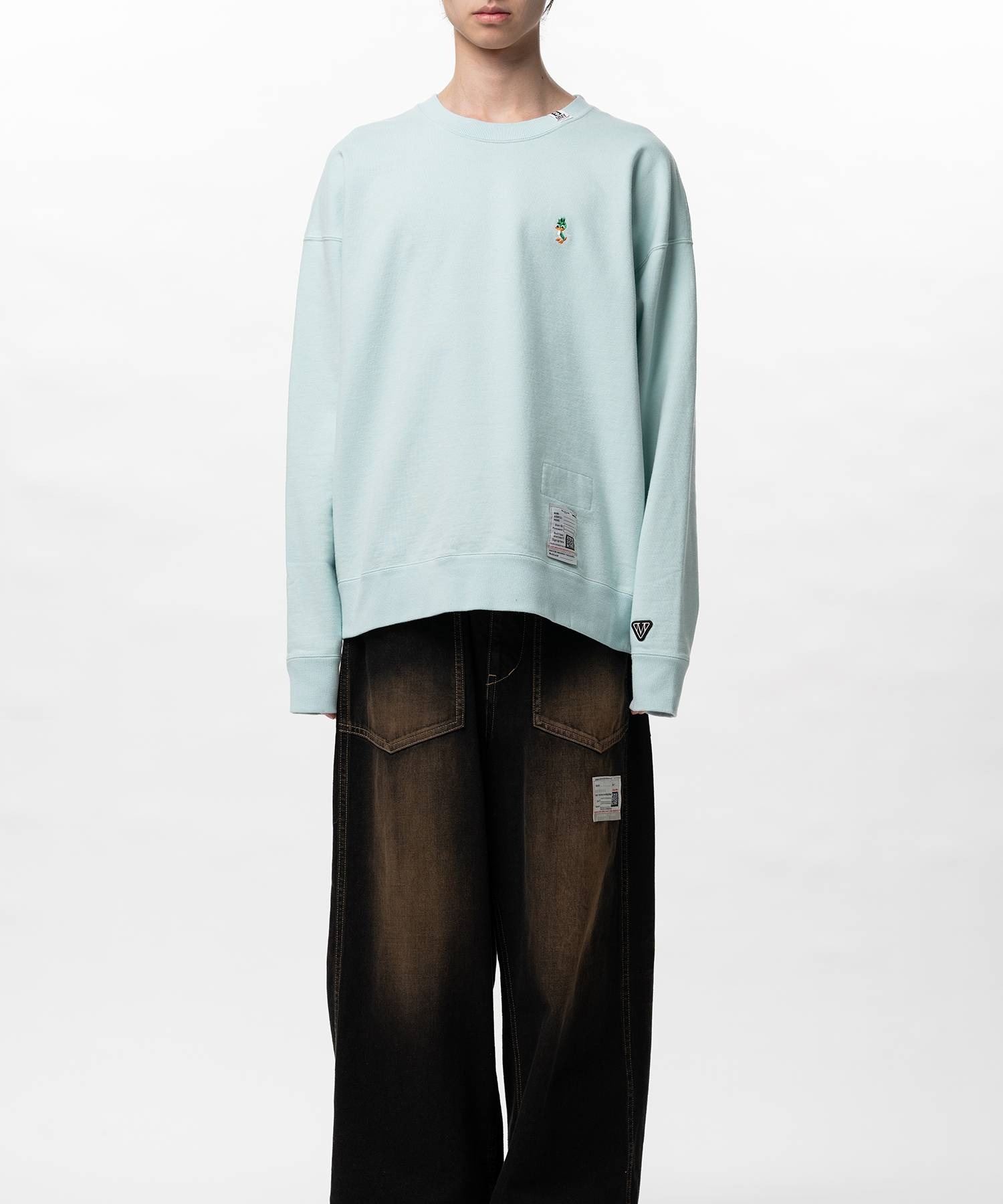 LEON EMBROIDERY PULLOVER Maison MIHARA YASUHIRO