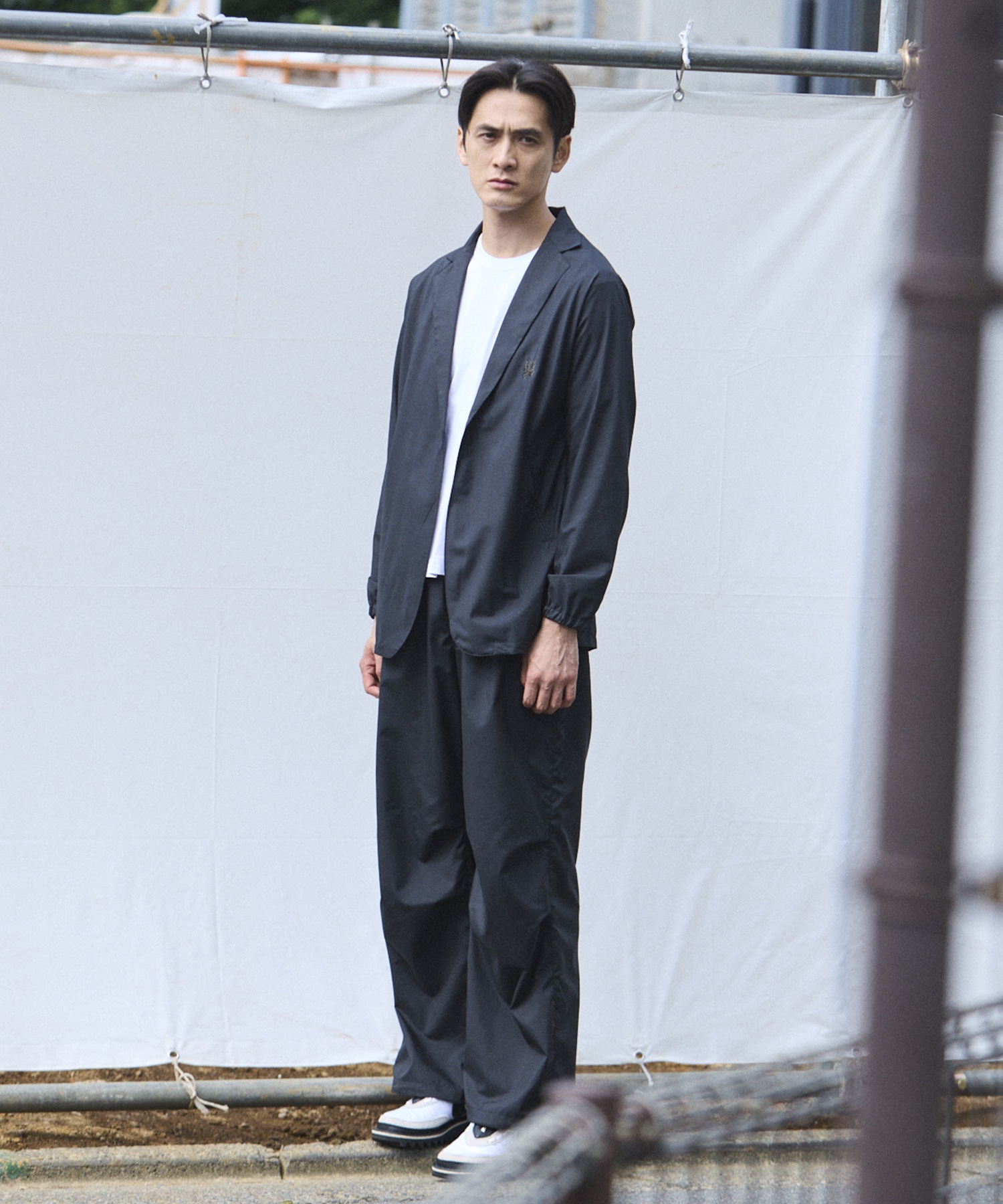 〈別注〉Field Pant - Poly Brushed Taffeta NEEDLES