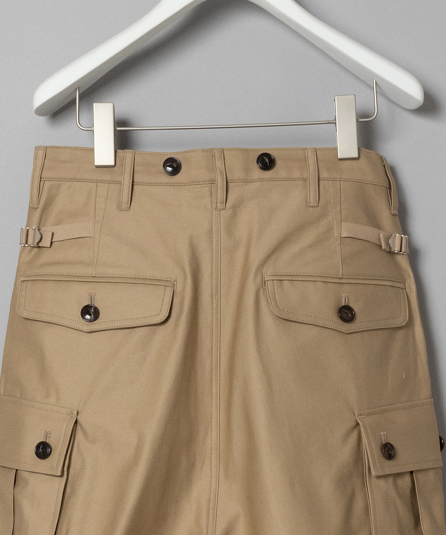 ZIP CARGO TROUSERS SUGARHILL