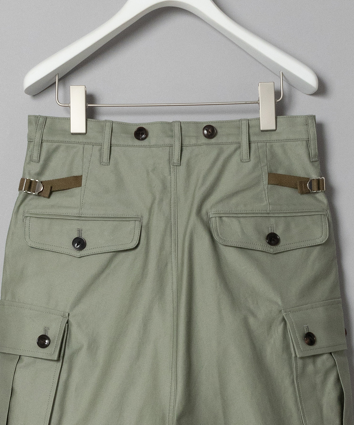 ZIP CARGO TROUSERS SUGARHILL