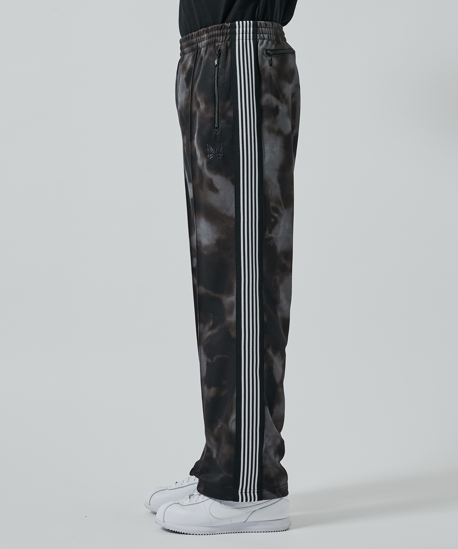 〈別注〉Track Pant - Poly Smooth - Printed Tie Dye NEEDLES