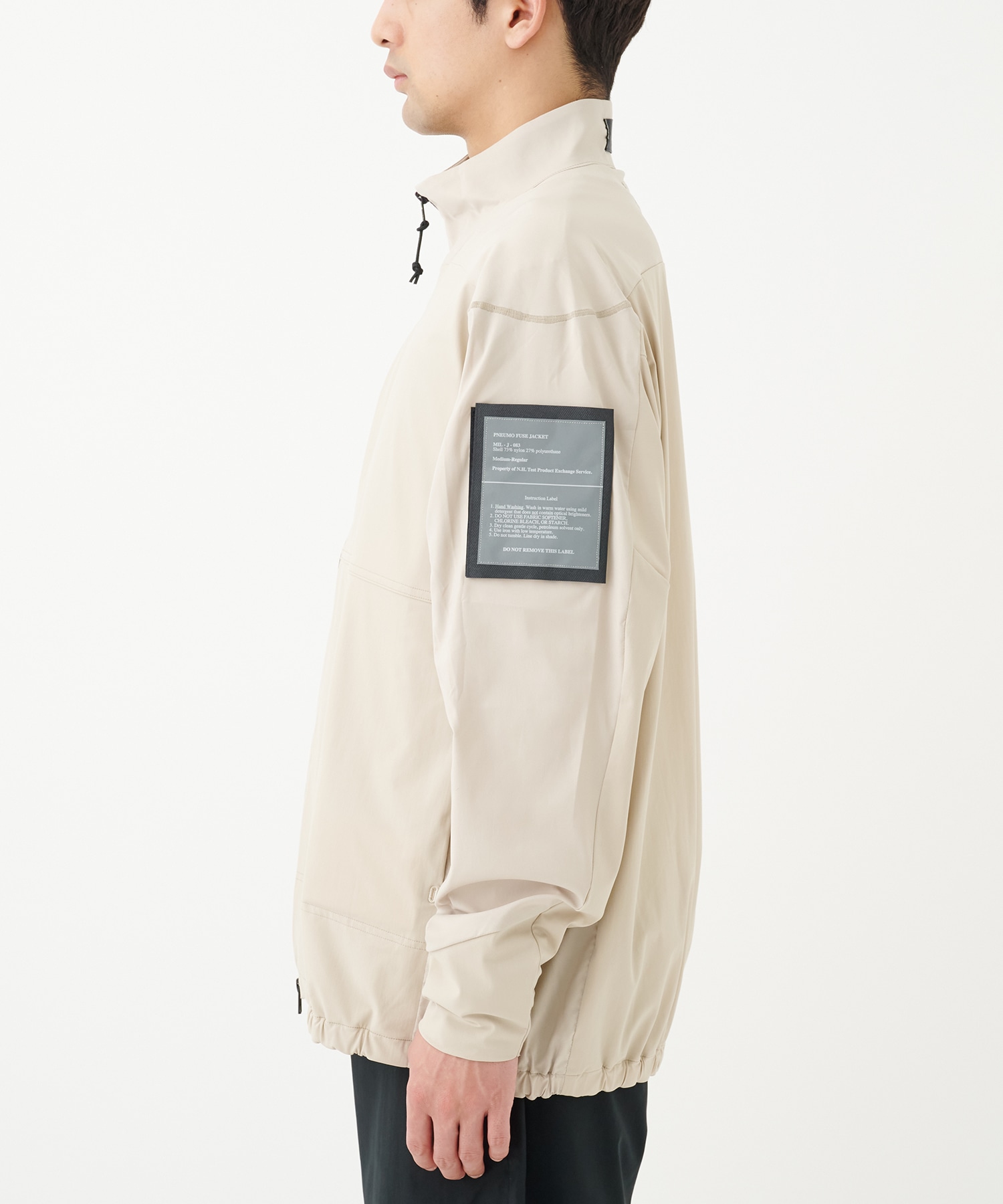 9251-BL05-012  STAND COLLAR BLOUSON N.HOOLYWOOD