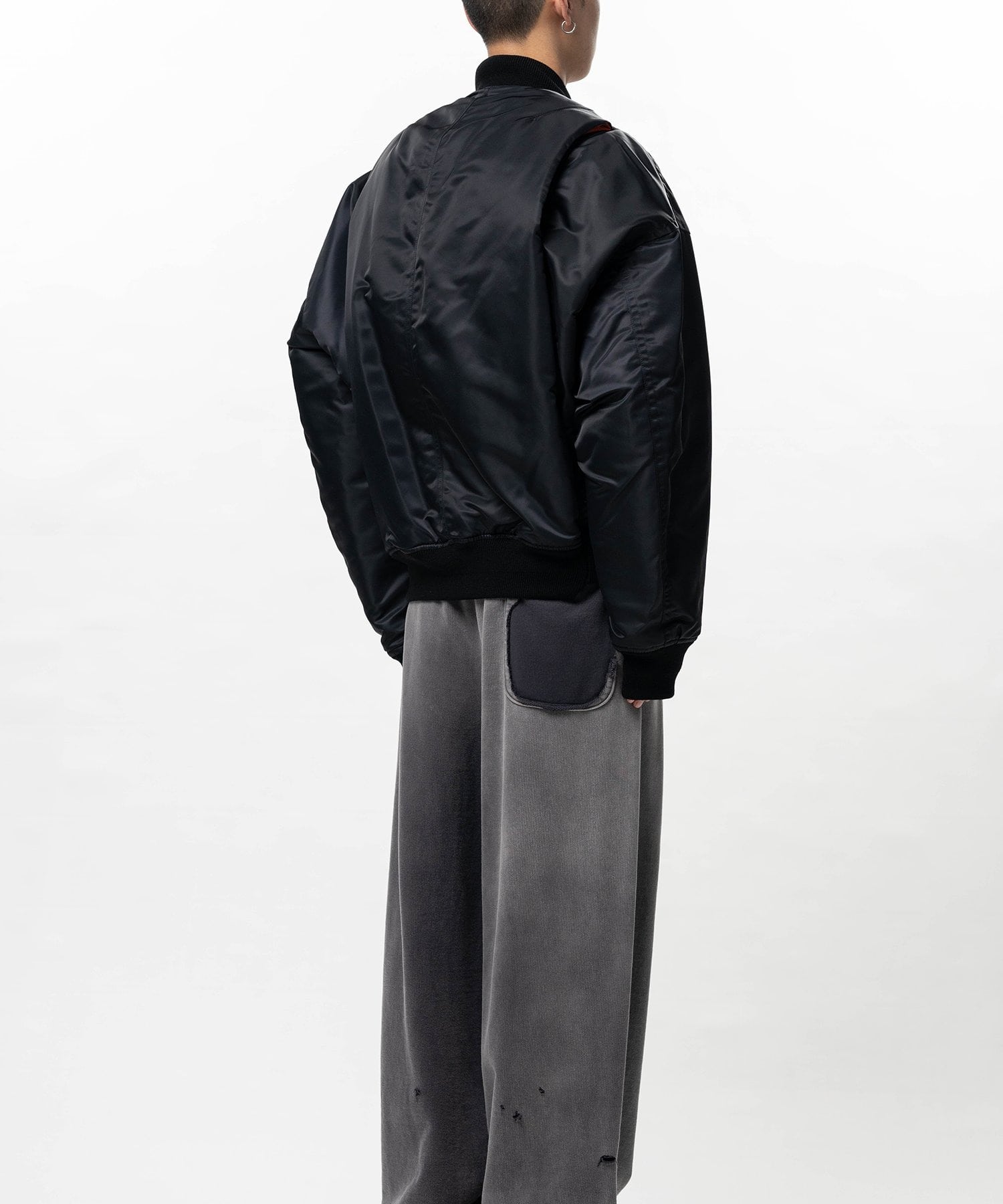 BACK VEST BOMBER JACKET Maison MIHARA YASUHIRO