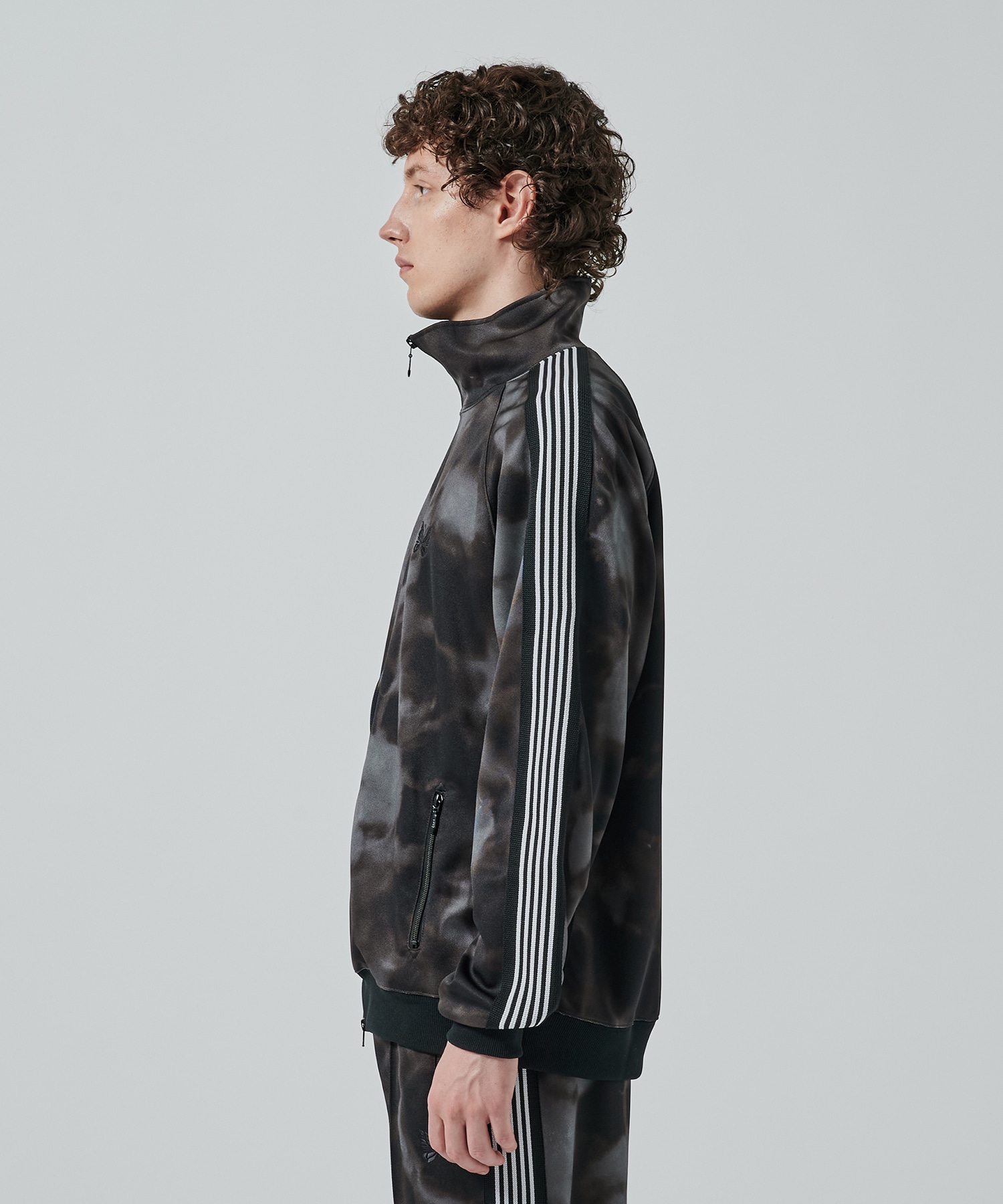 別注〉Track Jacket - Poly Smooth - Printed Tie Dye | NEEDLES 別注〉Track Jacket - Poly Smooth - Printed Tie Dye | NEEDLES