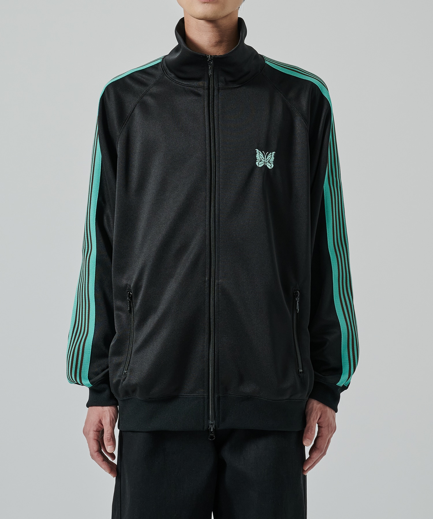 〈別注〉Track Jacket - Poly Smooth NEEDLES