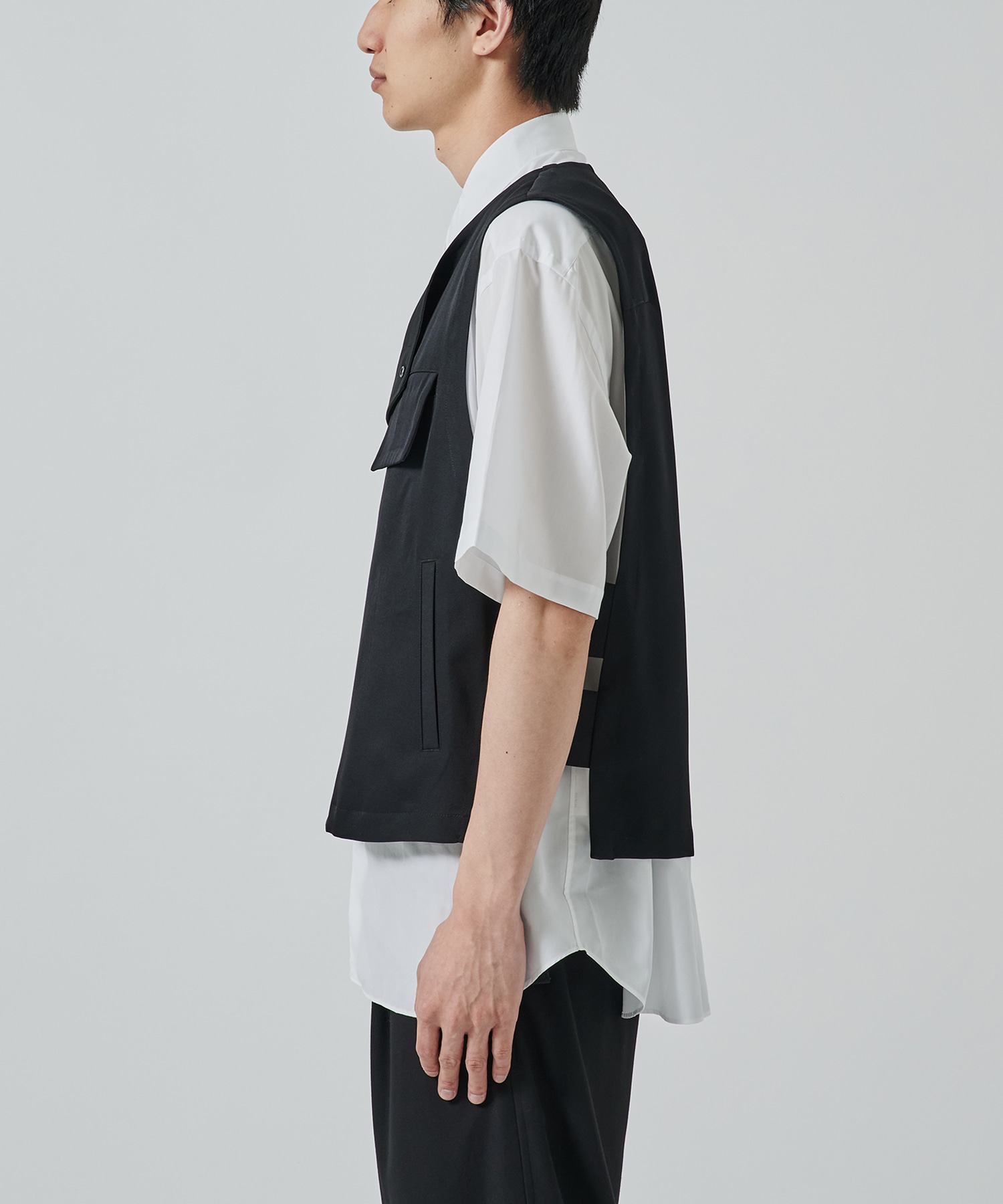 Double Front Vest UJOH HOMME