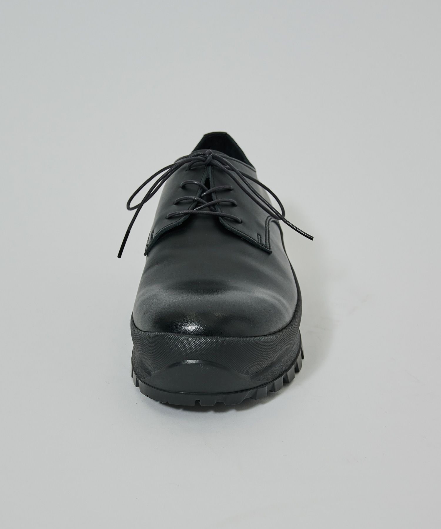 DERBY PLAIN TOE SHOES with #884C Vibram PADRONE
