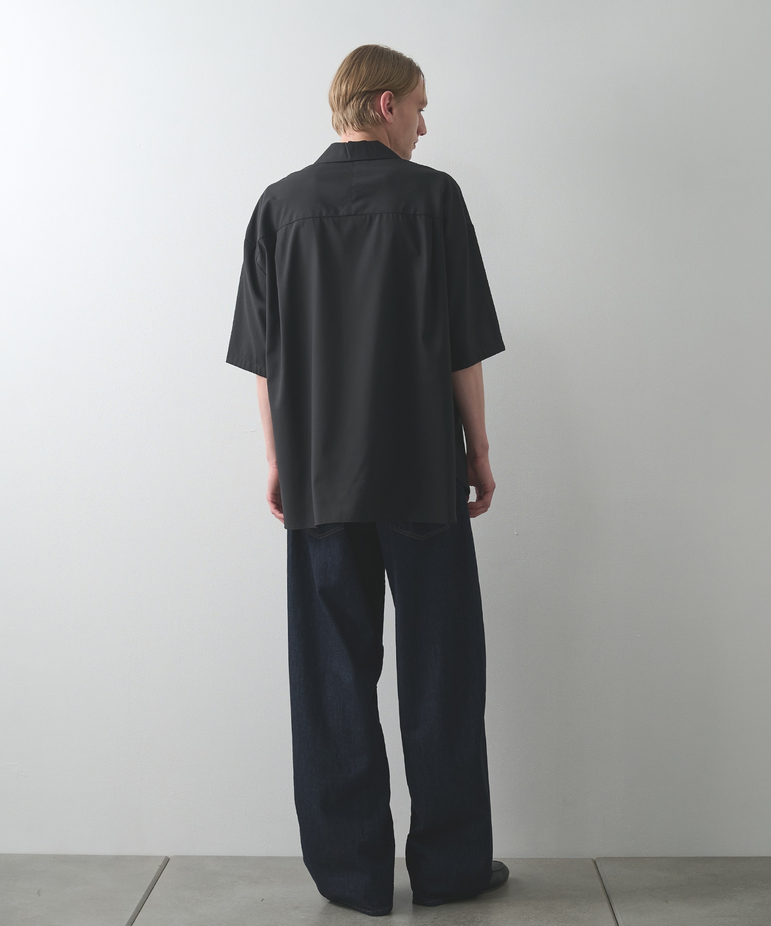 【涼しいウール】COOL WOOL S/S SHIRTS STUDIOUS