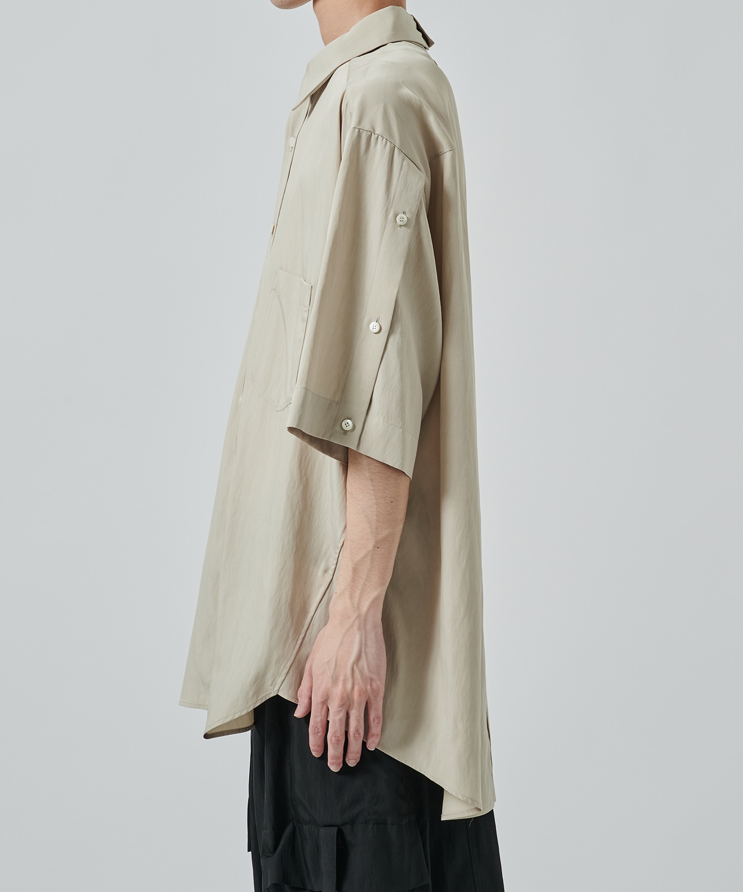 〈別注〉 Full Open Half Sleev Shirt UJOH HOMME