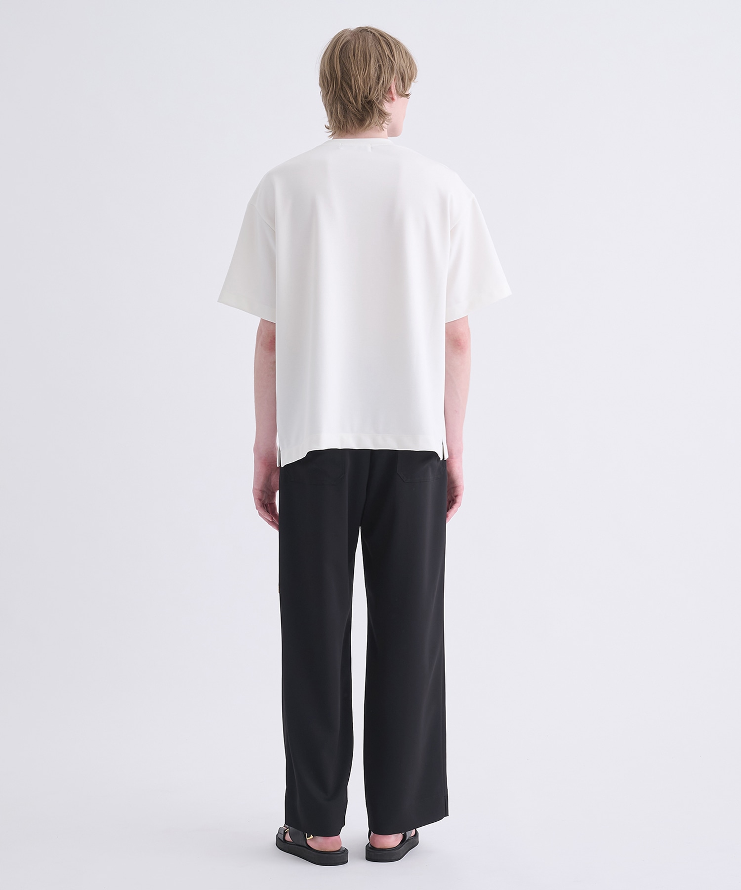 CULLNI Logo Embroidery Ponte Rome Pullover CULLNI