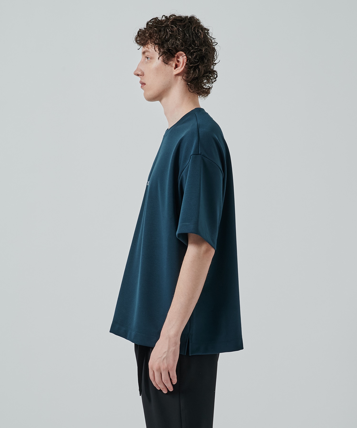 CULLNI Logo Embroidery Ponte Rome Pullover CULLNI