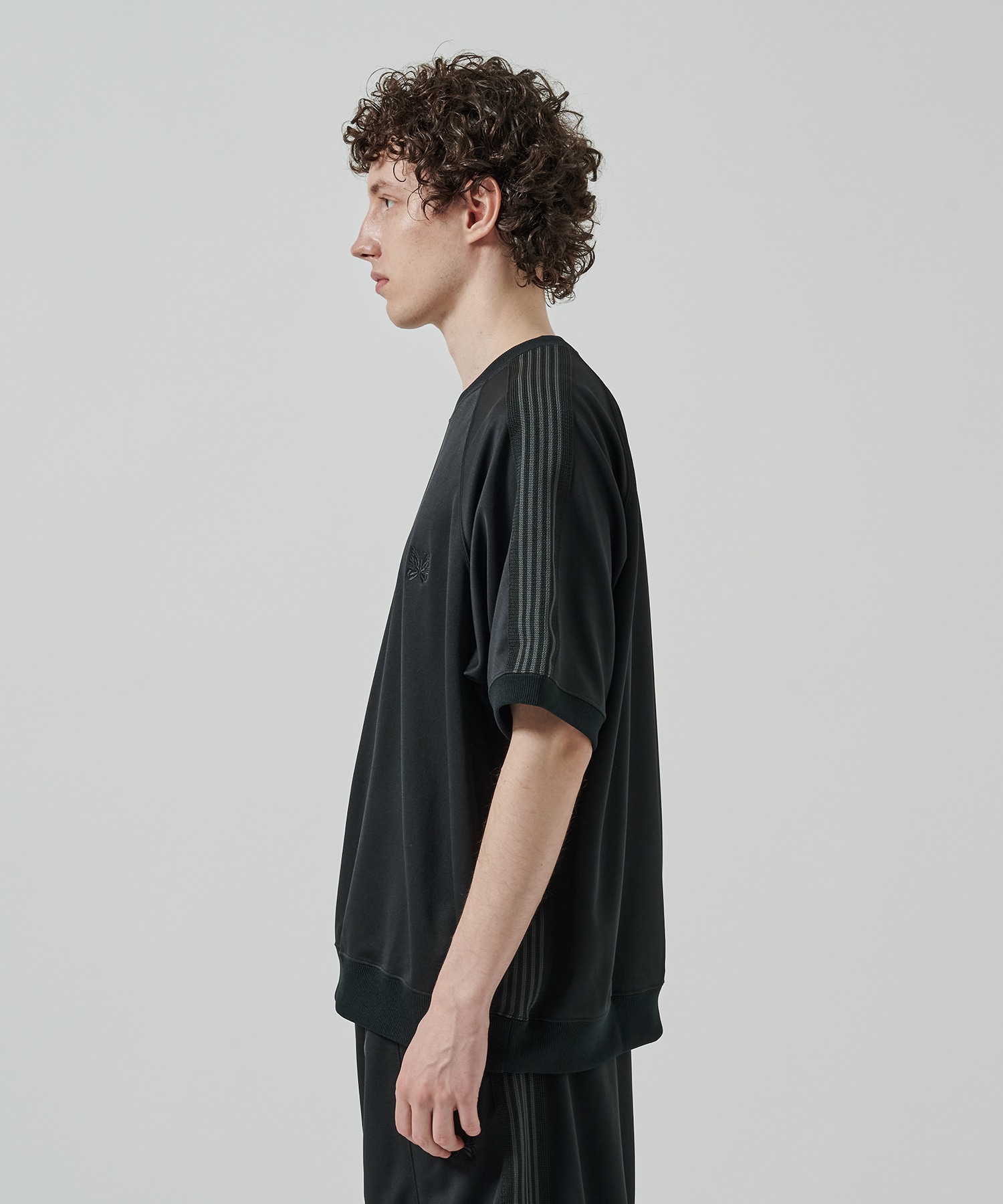 〈別注〉Track S/S C/N Shirt - COOL NEEDLES