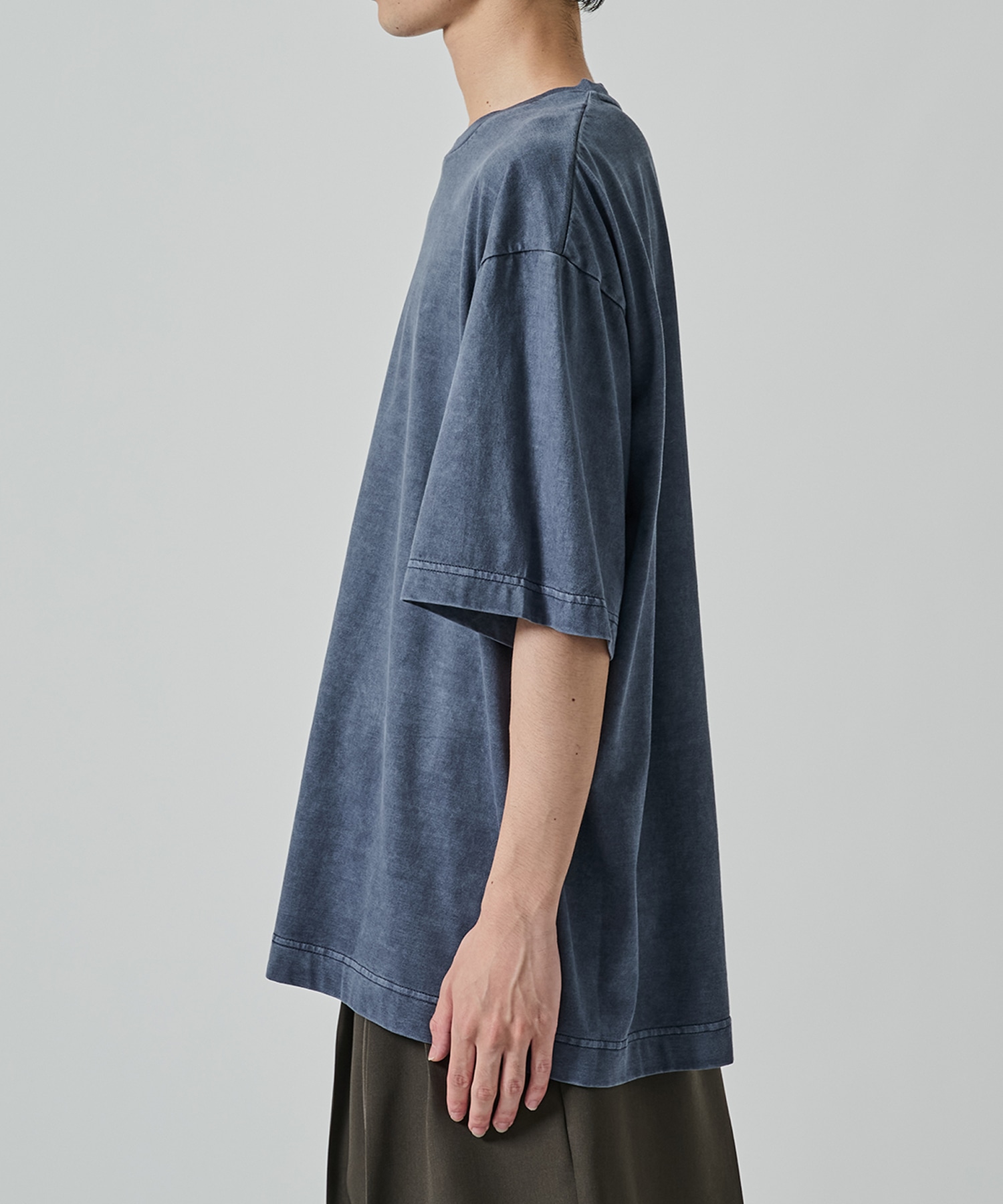 36G Low Twist Garment Dye S/S Tee KANEMASA PHIL.