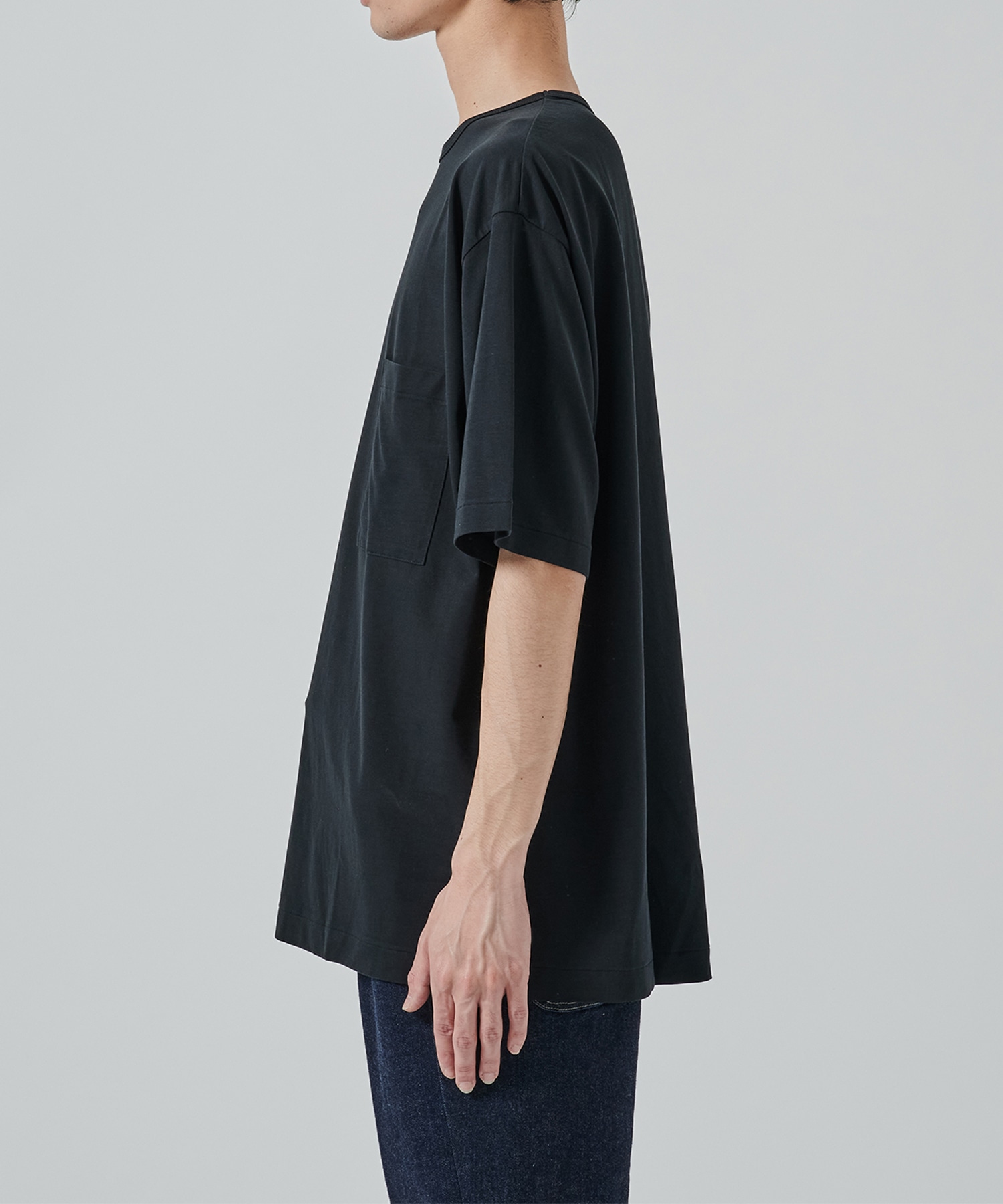 BROAD AIR JERSEY POCKET T-SHIRT BATONER