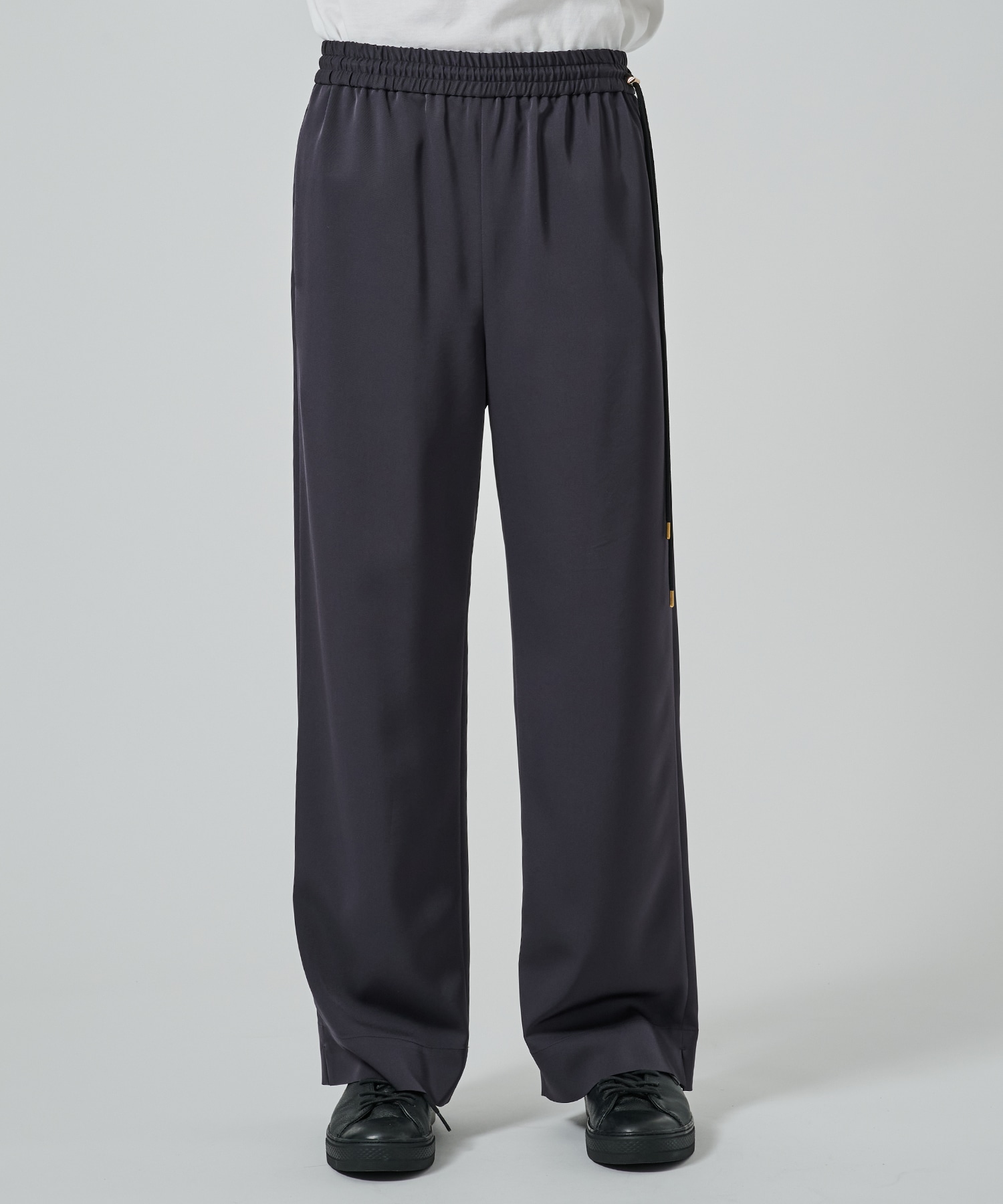 Dry Stretch Twill Side Drawstring Relux Wide Pant CULLNI