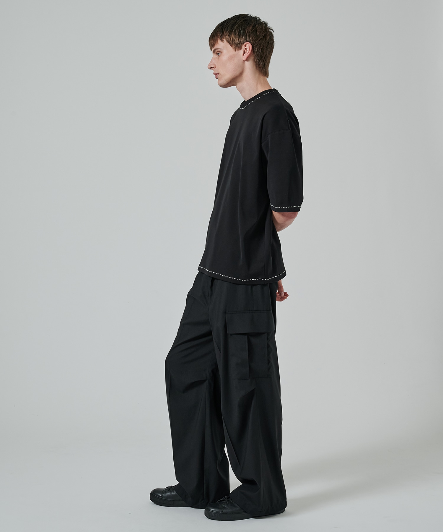 COOL WOOL CARGO PANTS STUDIOUS
