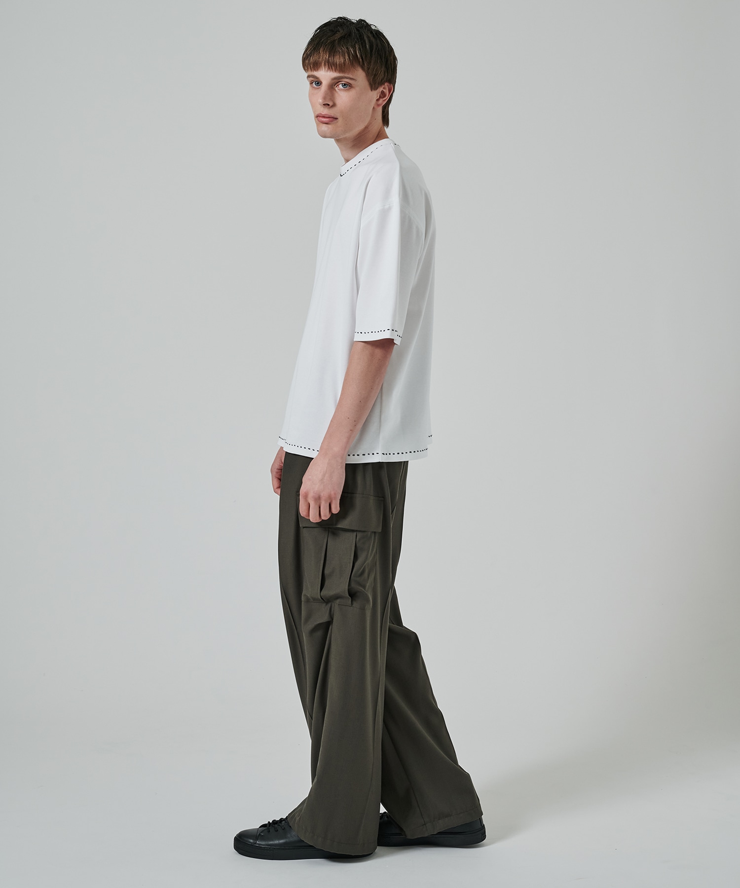 COOL WOOL CARGO PANTS STUDIOUS