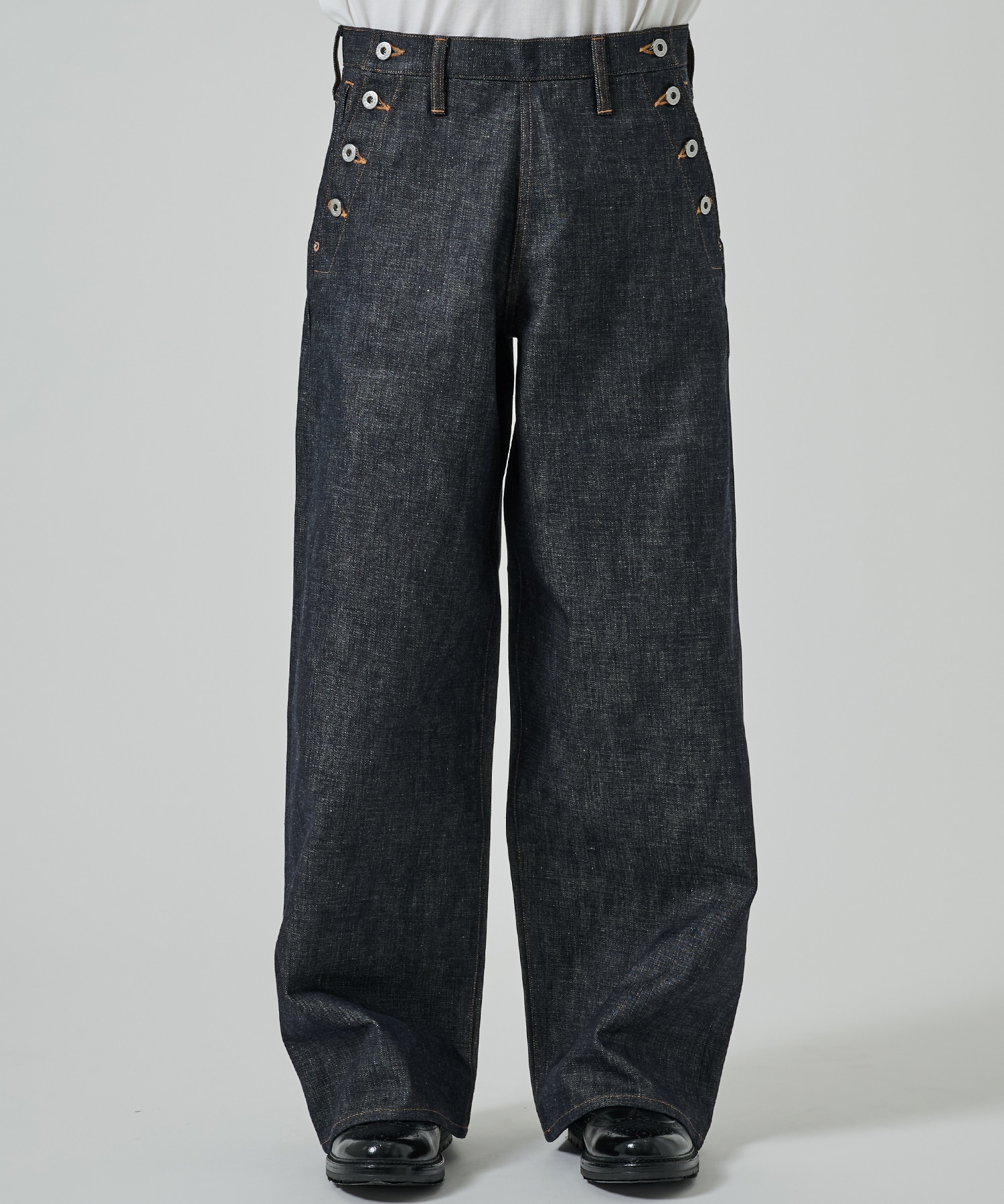 RIGID SAILOR DENIM PANTS SUGARHILL