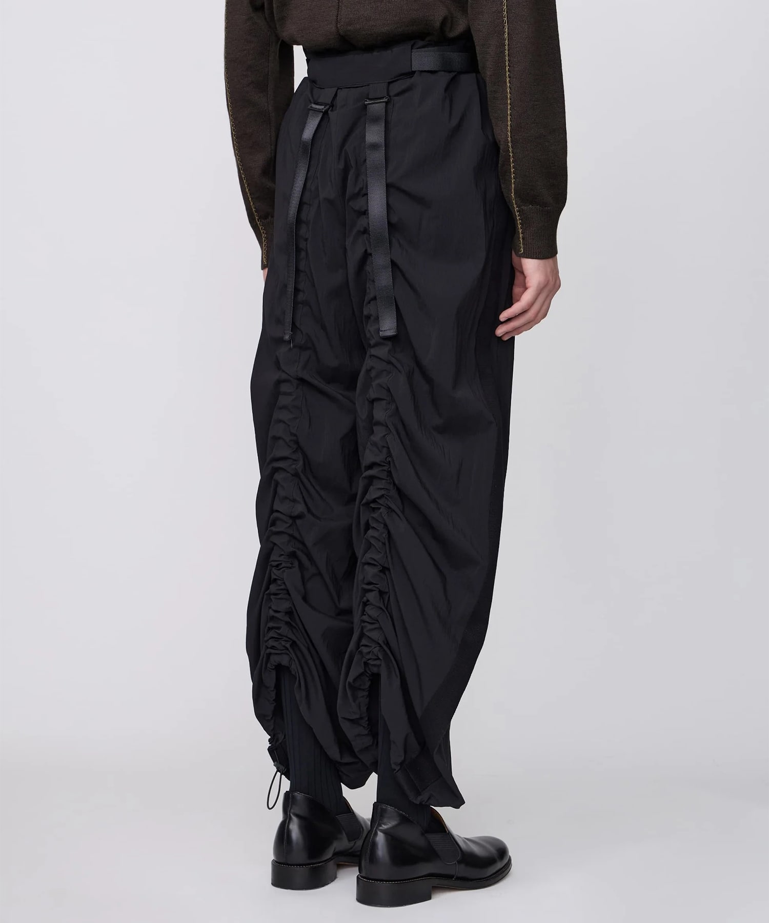 BELTED FORM-CHANGE PANTS IRENISA