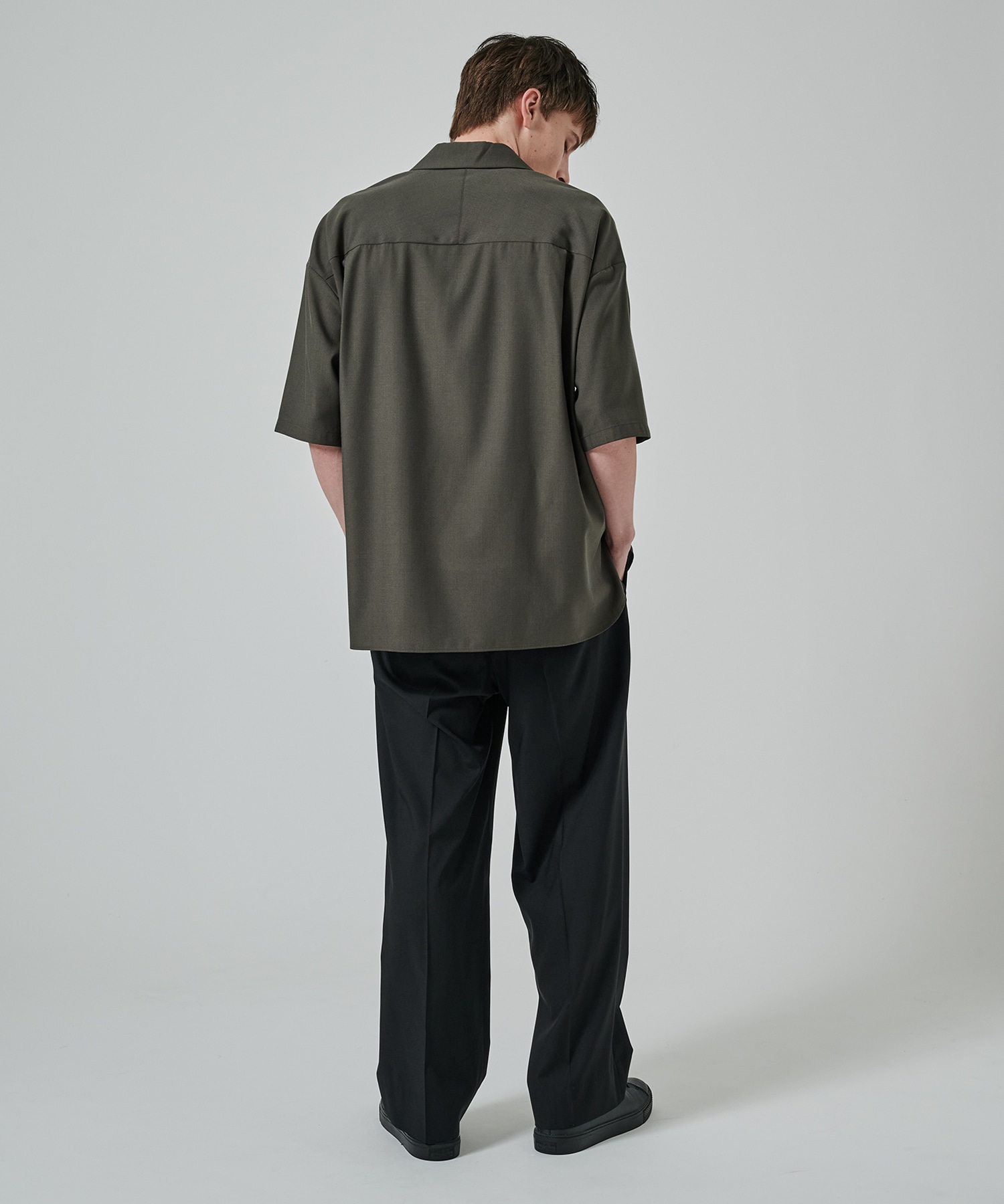 COOL WOOL WIDE SLACKS STUDIOUS