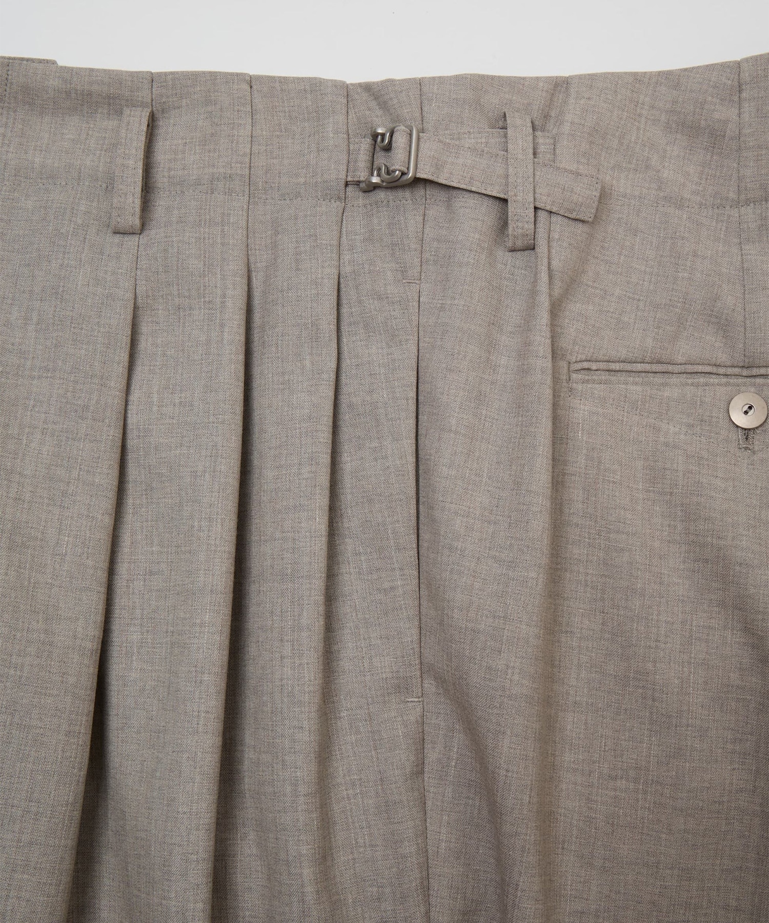 THREE TUCKS TAPERED PANTS IRENISA