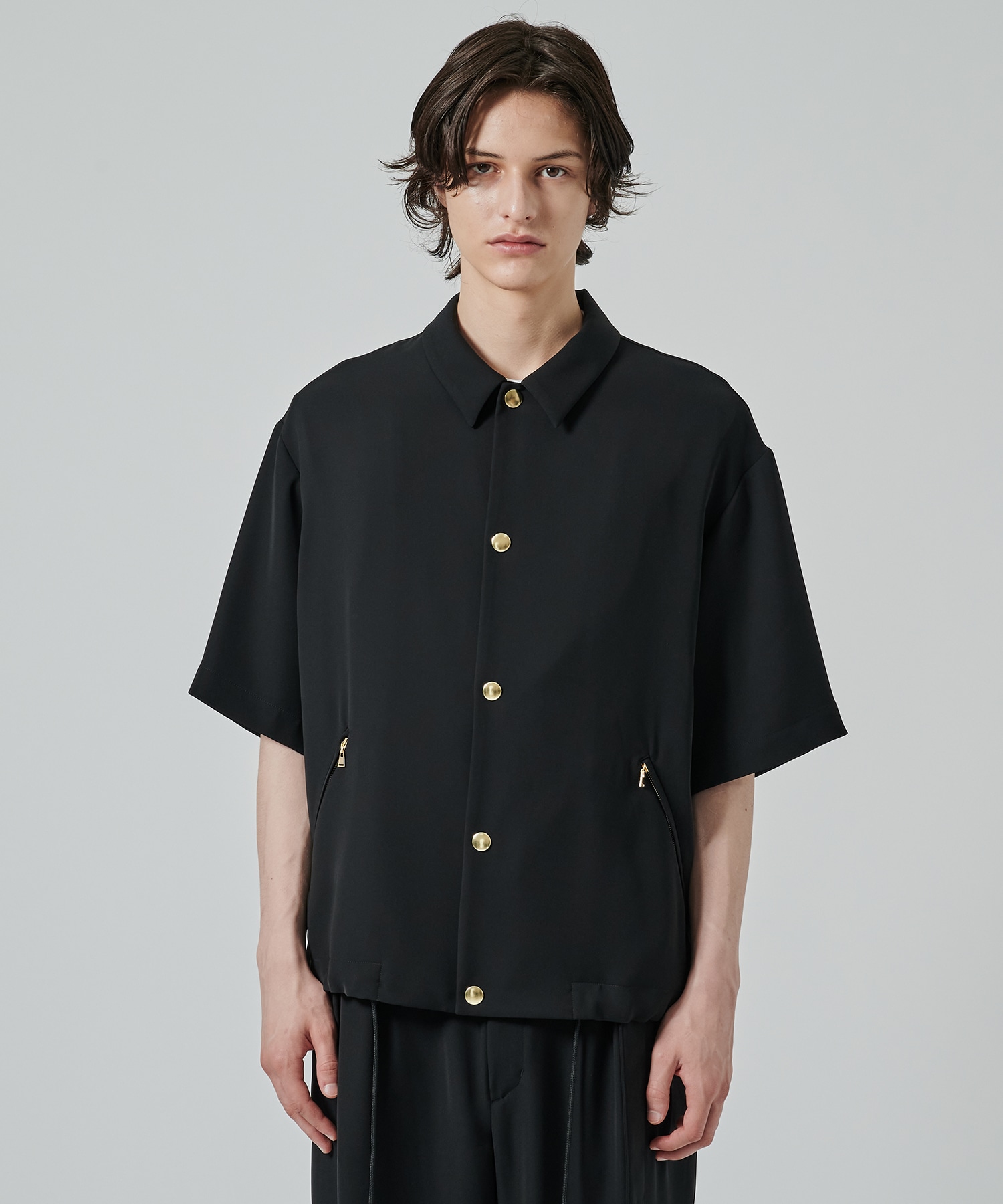 〈別注〉SHORT SLEEVE COACH JACKET CULLNI