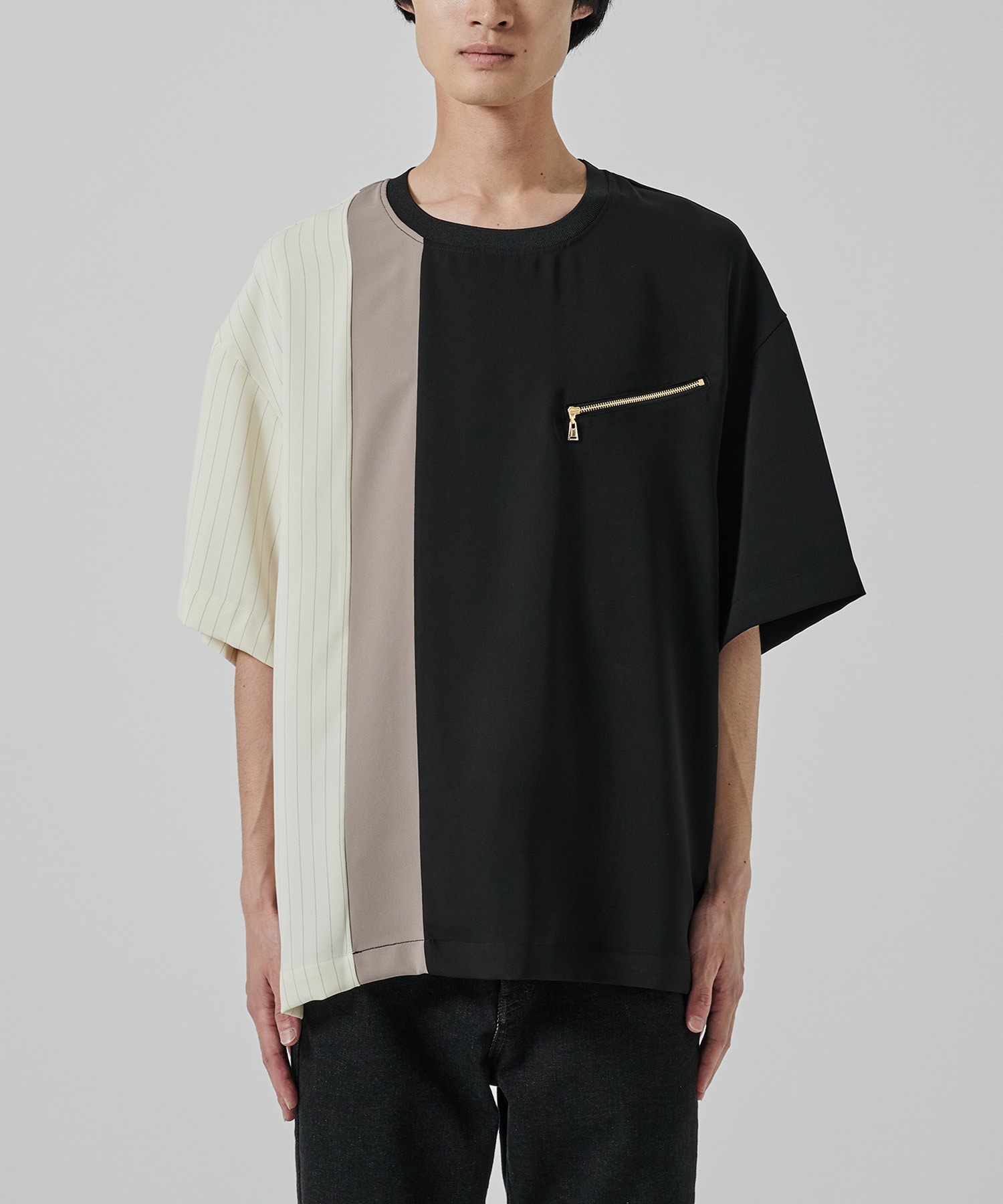 Double Satin Bi Color Pullover CULLNI