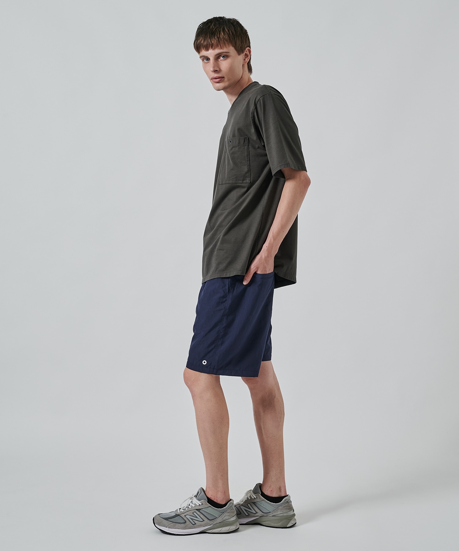 別注 ONE EYELET POCKET TEE White Mountaineering