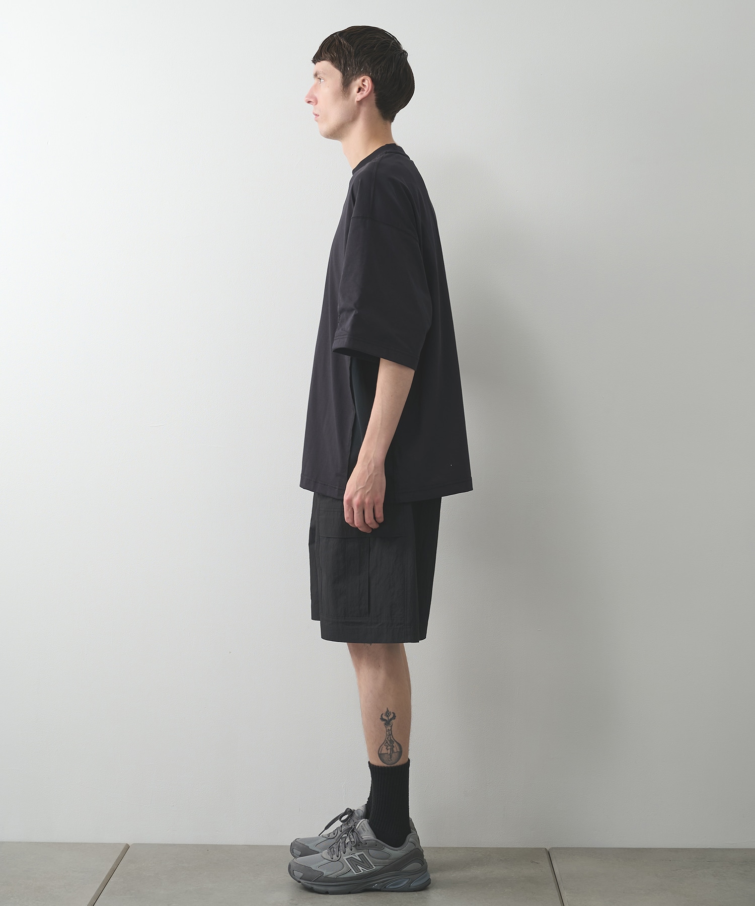 9251-CS53-015 SIDE-PANEL T-SHIRT N.HOOLYWOOD